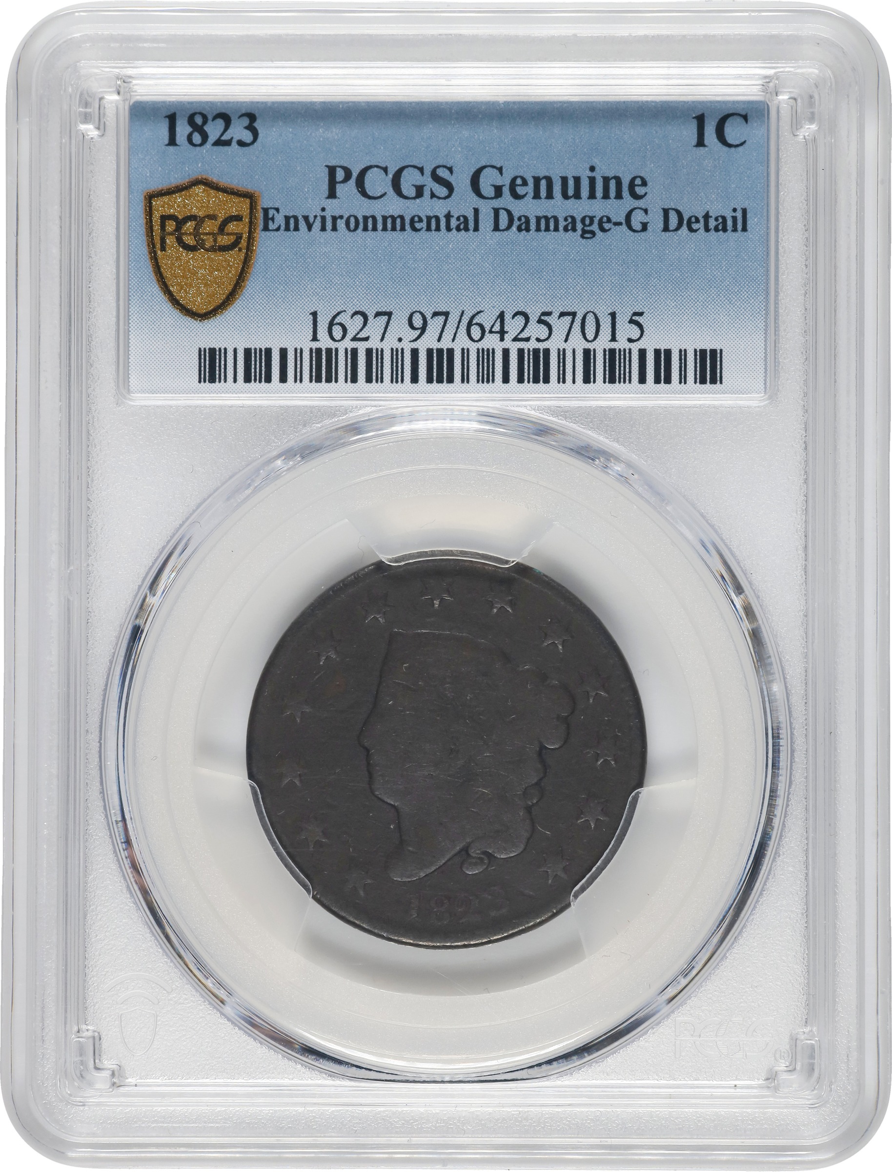 1823 1c Original MS BN MS63 BN CAC thumbnail 22