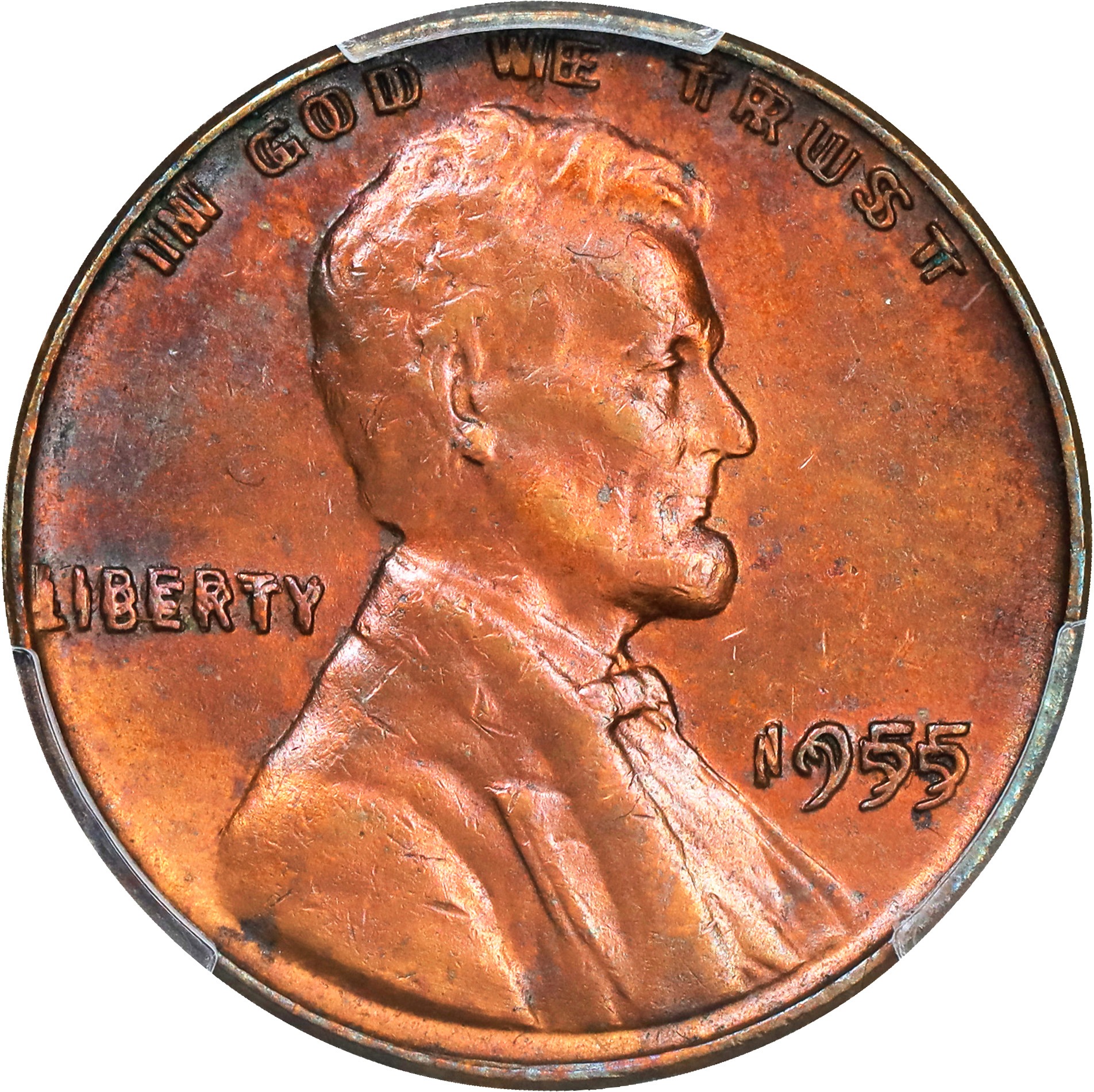 Lincoln Cent 1c Wheat Reverse, 1909-1958 MS BN [Type] MS67 BN thumbnail 21