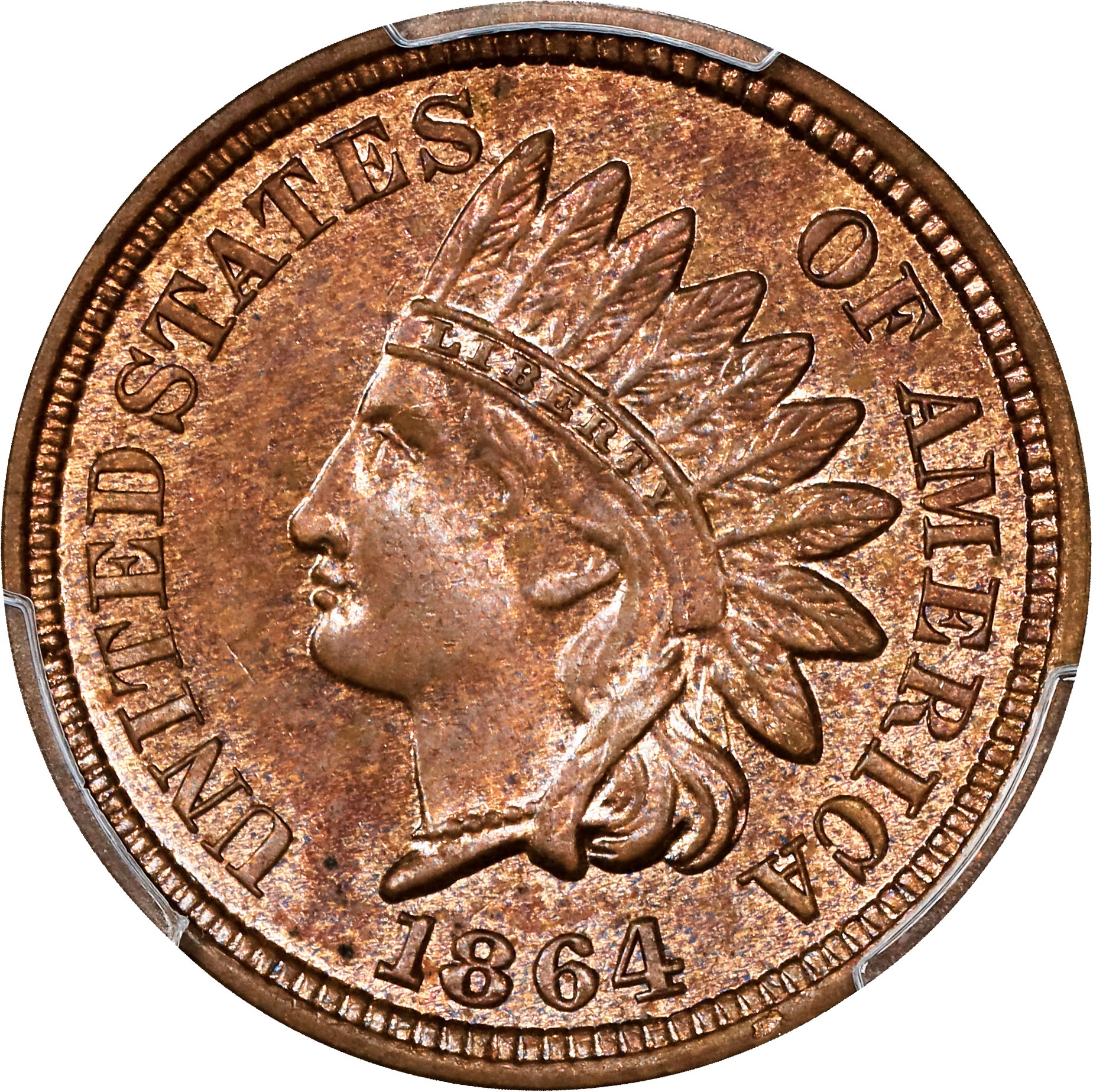 1864 1c Bronze MS BN thumbnail 5