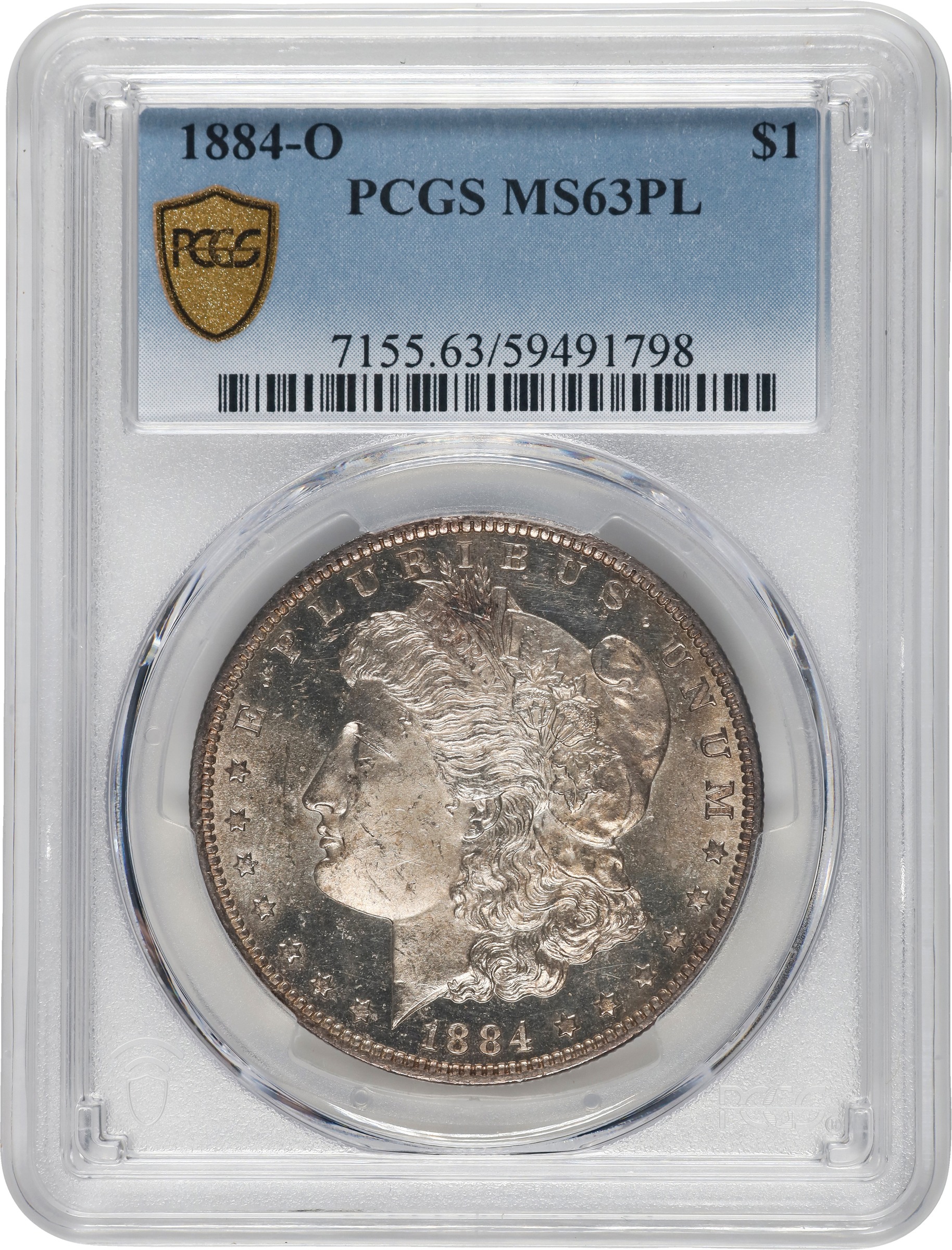 Morgan $1  Pre-1921 MS PL [Type] MS63 PL thumbnail 3