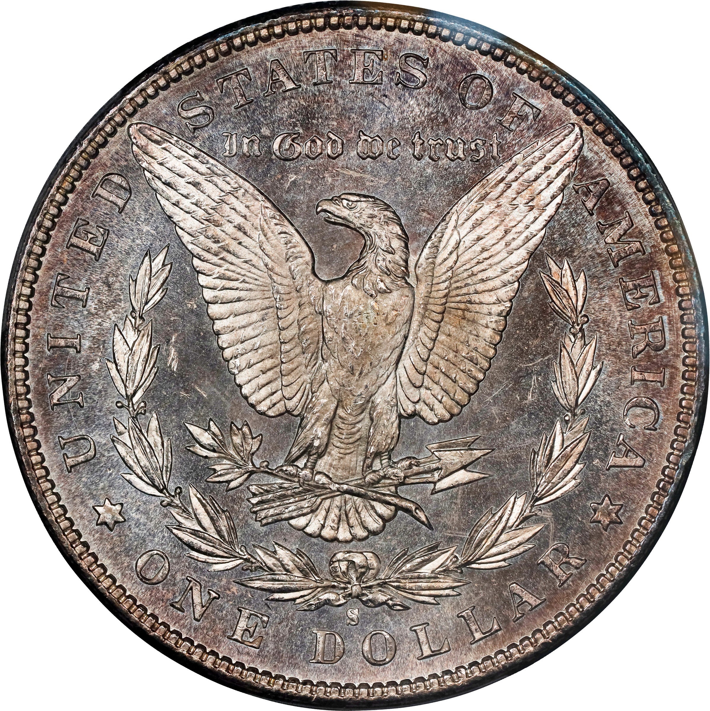 1891-S $1 MS62 CAC thumbnail 2