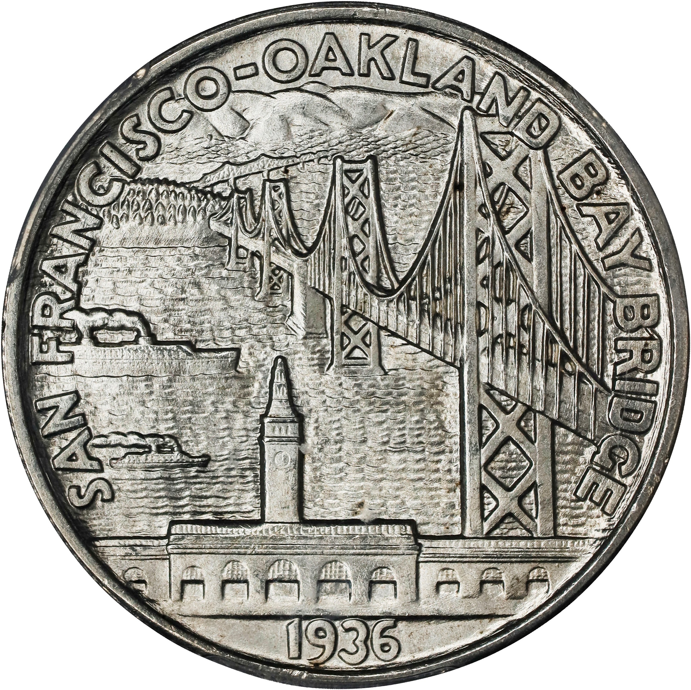 1936-S 50c Bay Bridge XF40 thumbnail 23