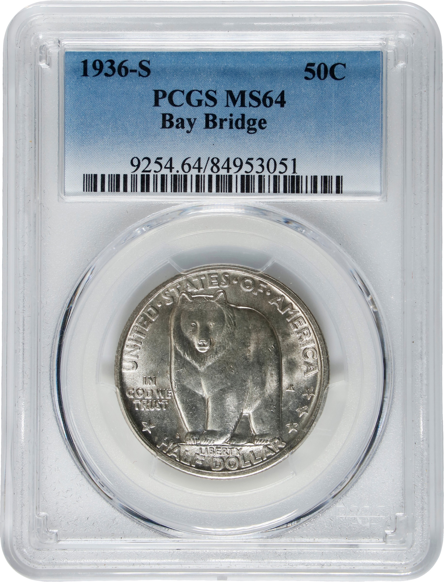 1936-S 50c Bay Bridge XF40 thumbnail 24