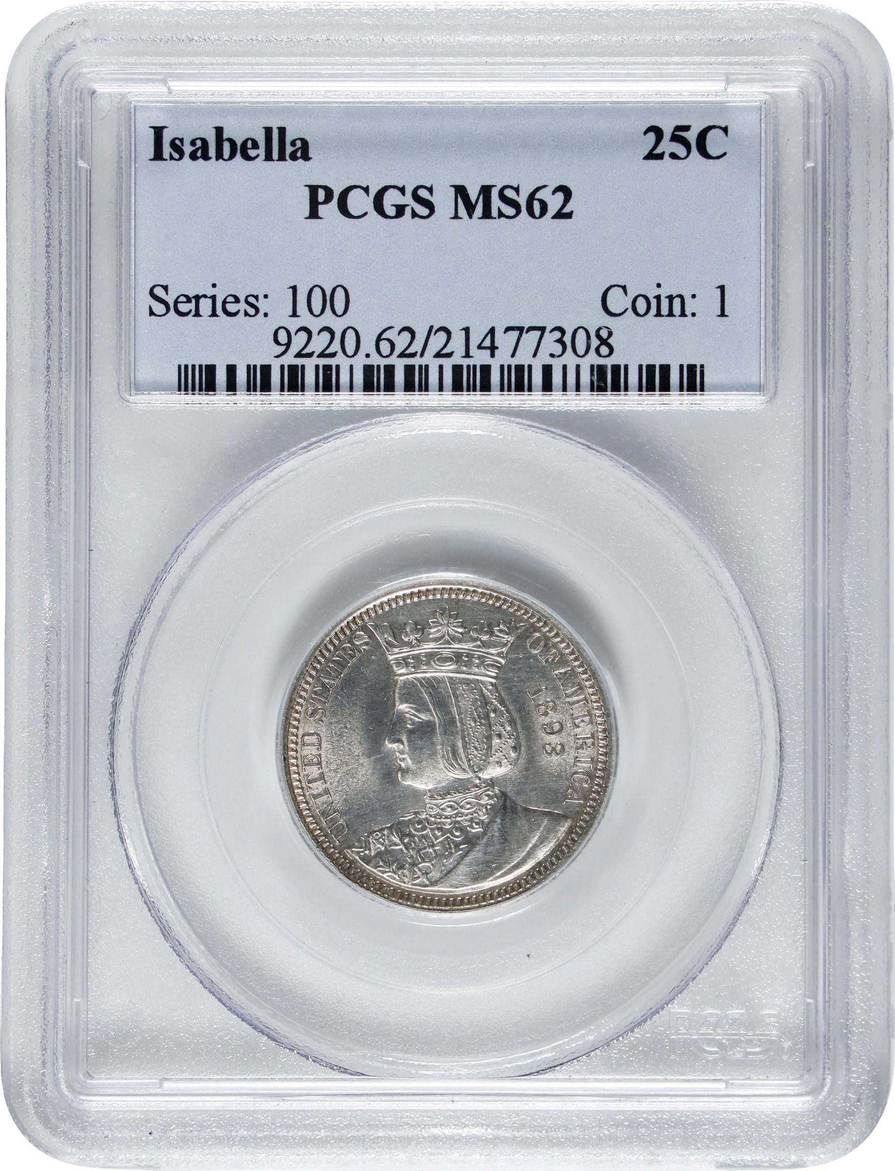 1893 25c Isabella XF45 thumbnail 24