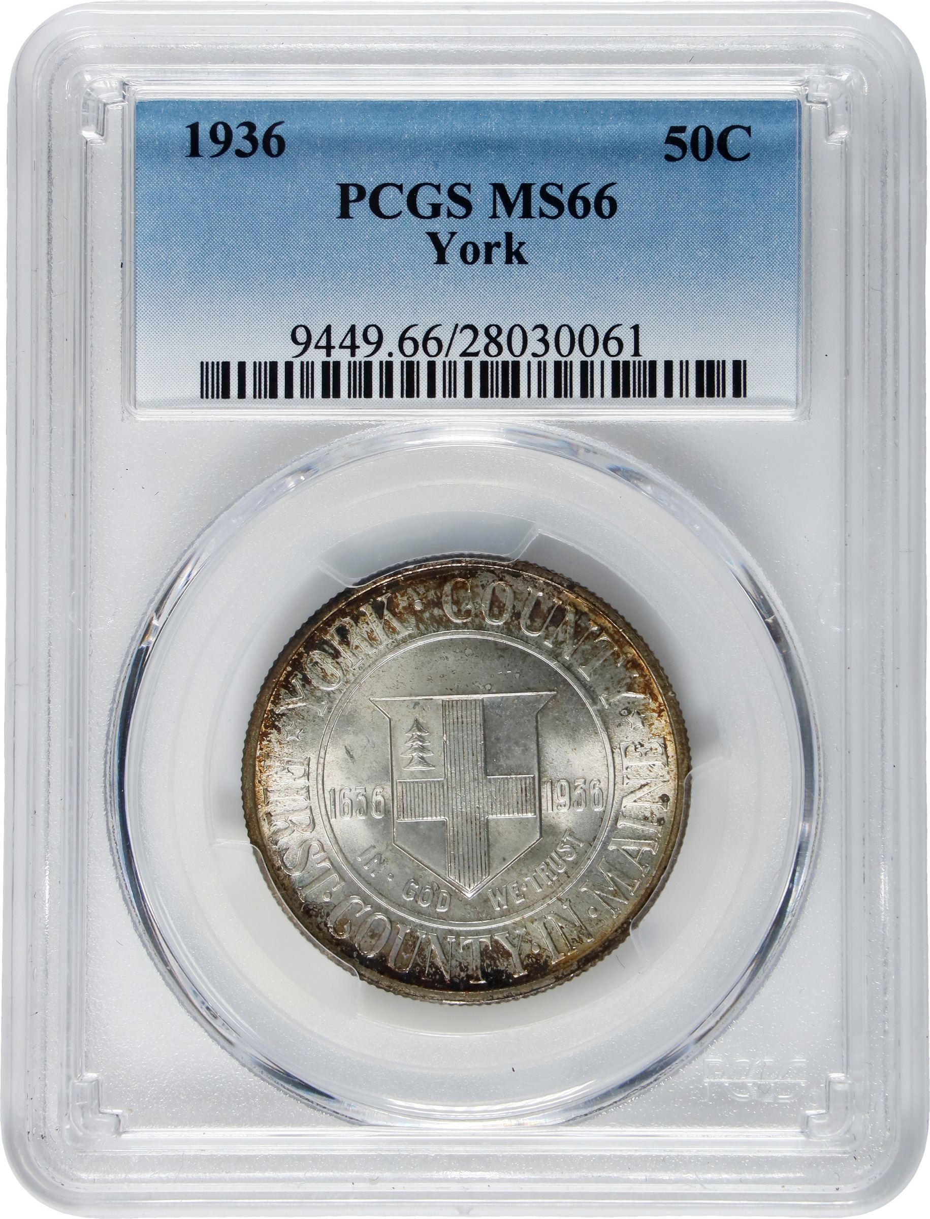 1936 50c York County MS66 thumbnail 7