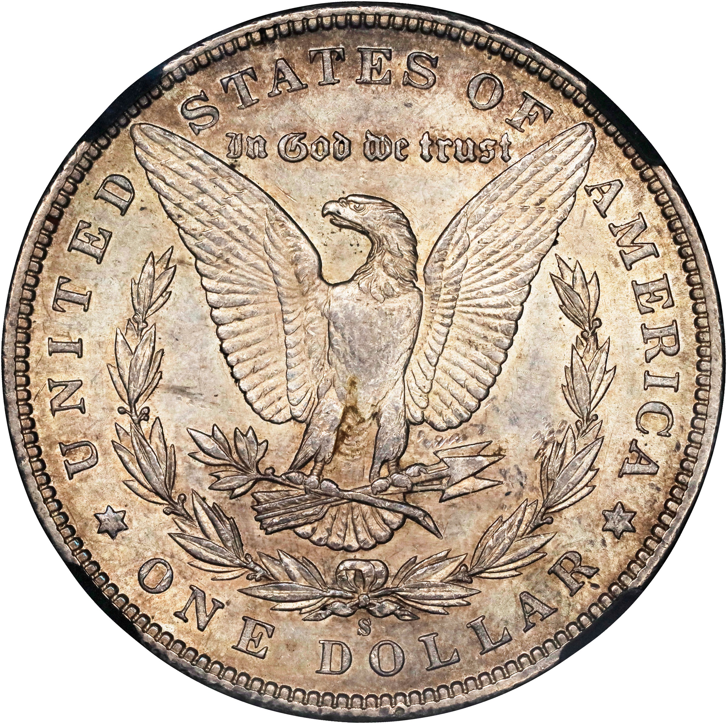 1898-S $1 MS61 CAC thumbnail 2