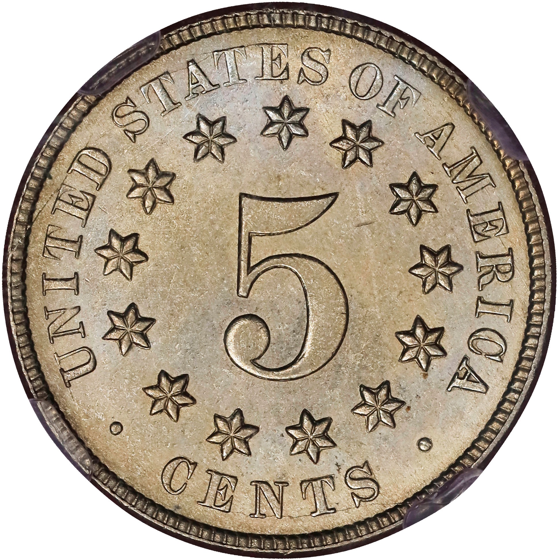 1874 5c MS60 thumbnail 23