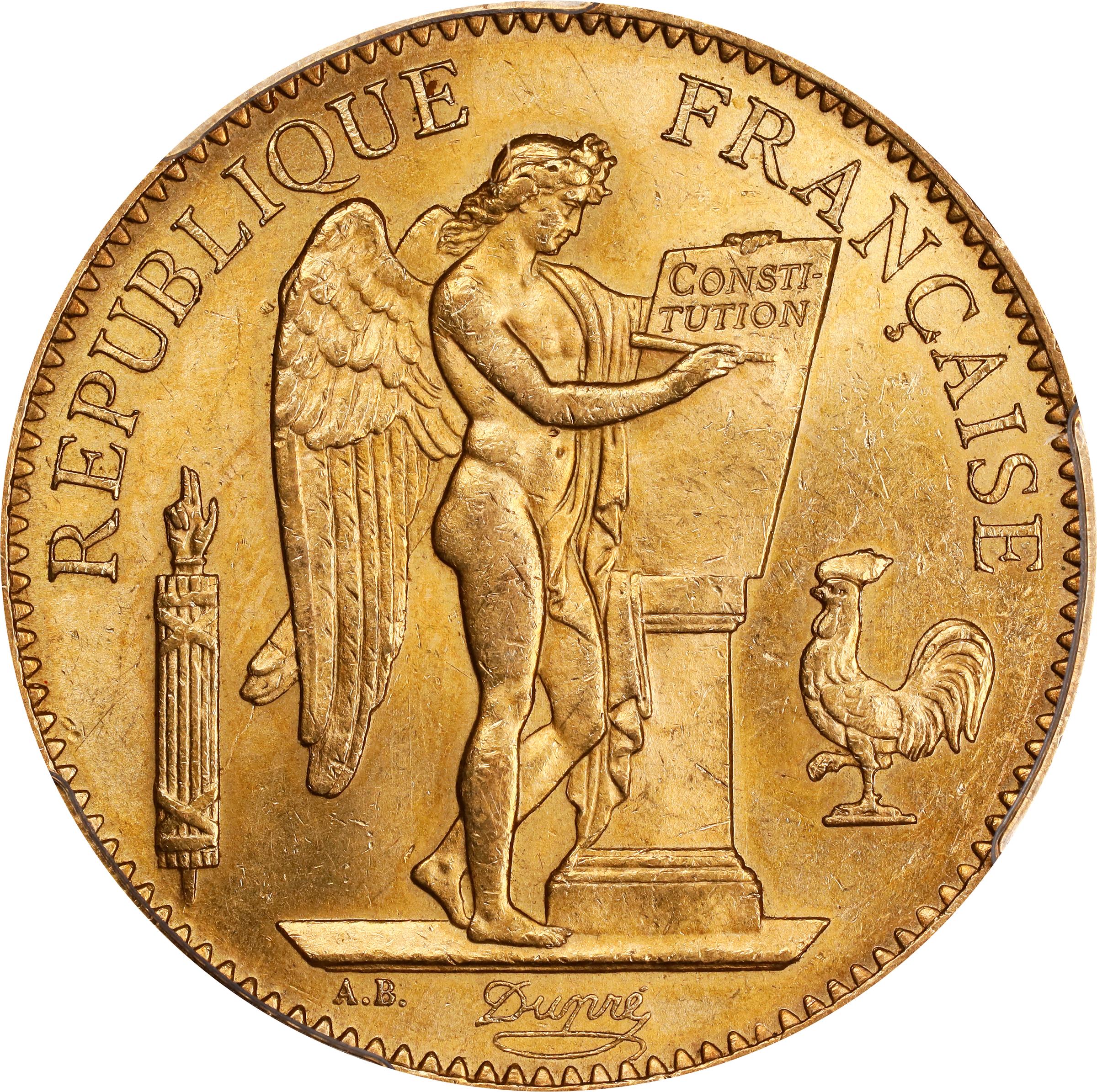 1879-A 100 Fr MS