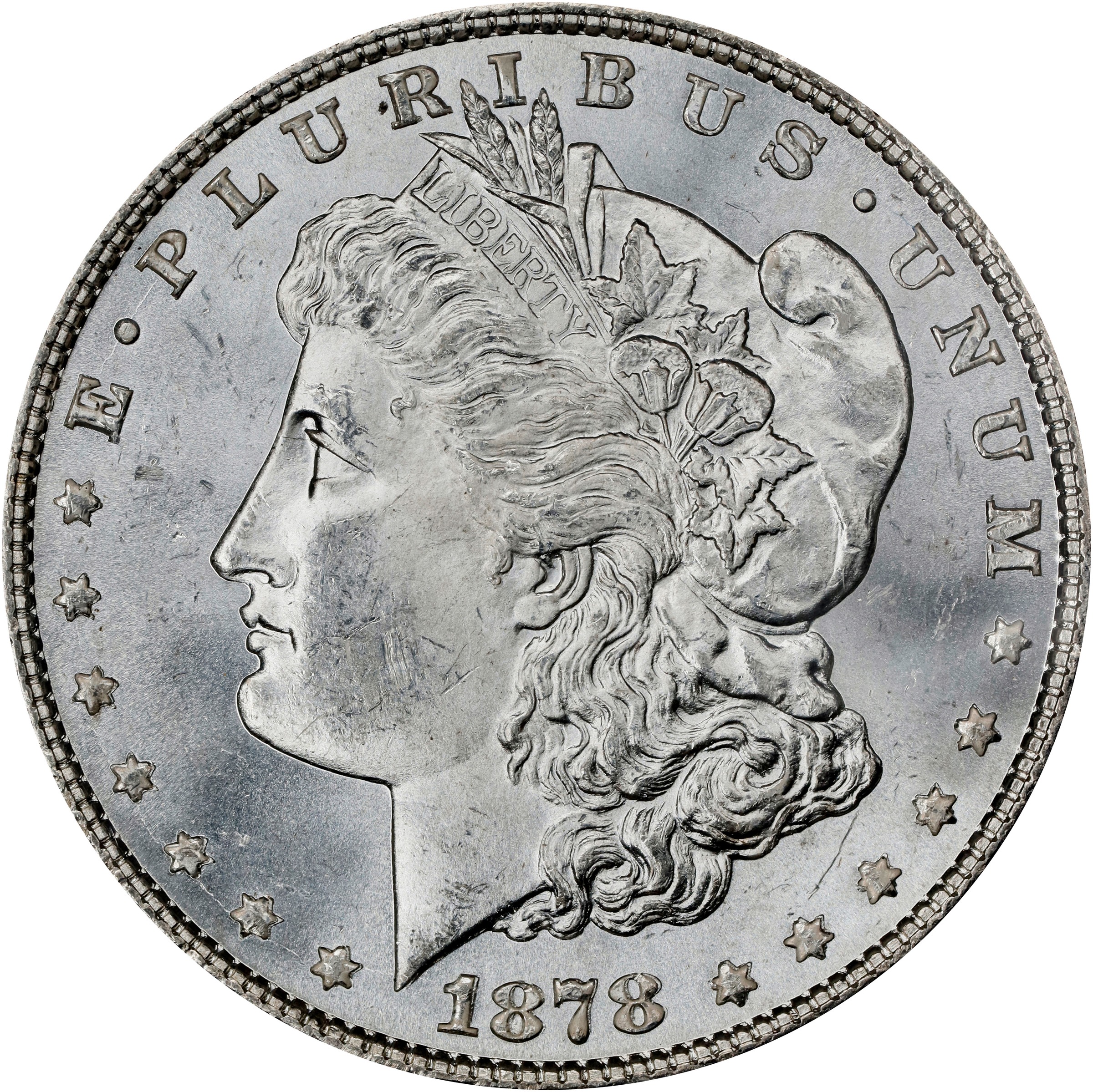 1878 8TF $1  Concave Reverse, VAM-14.4A MS thumbnail 2