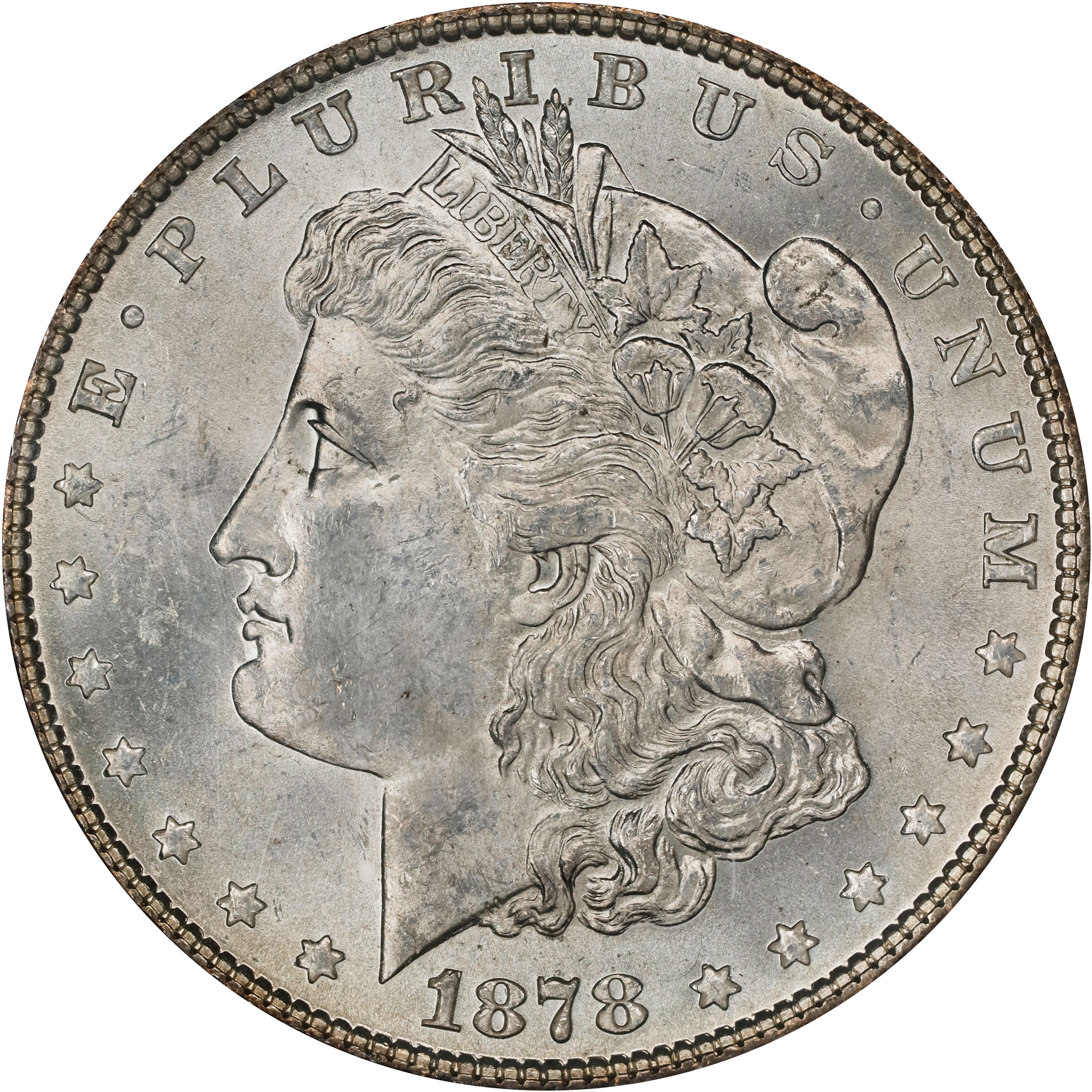 1878 7/8TF $1  Weak, 7/4, VAM-34A MS thumbnail 7