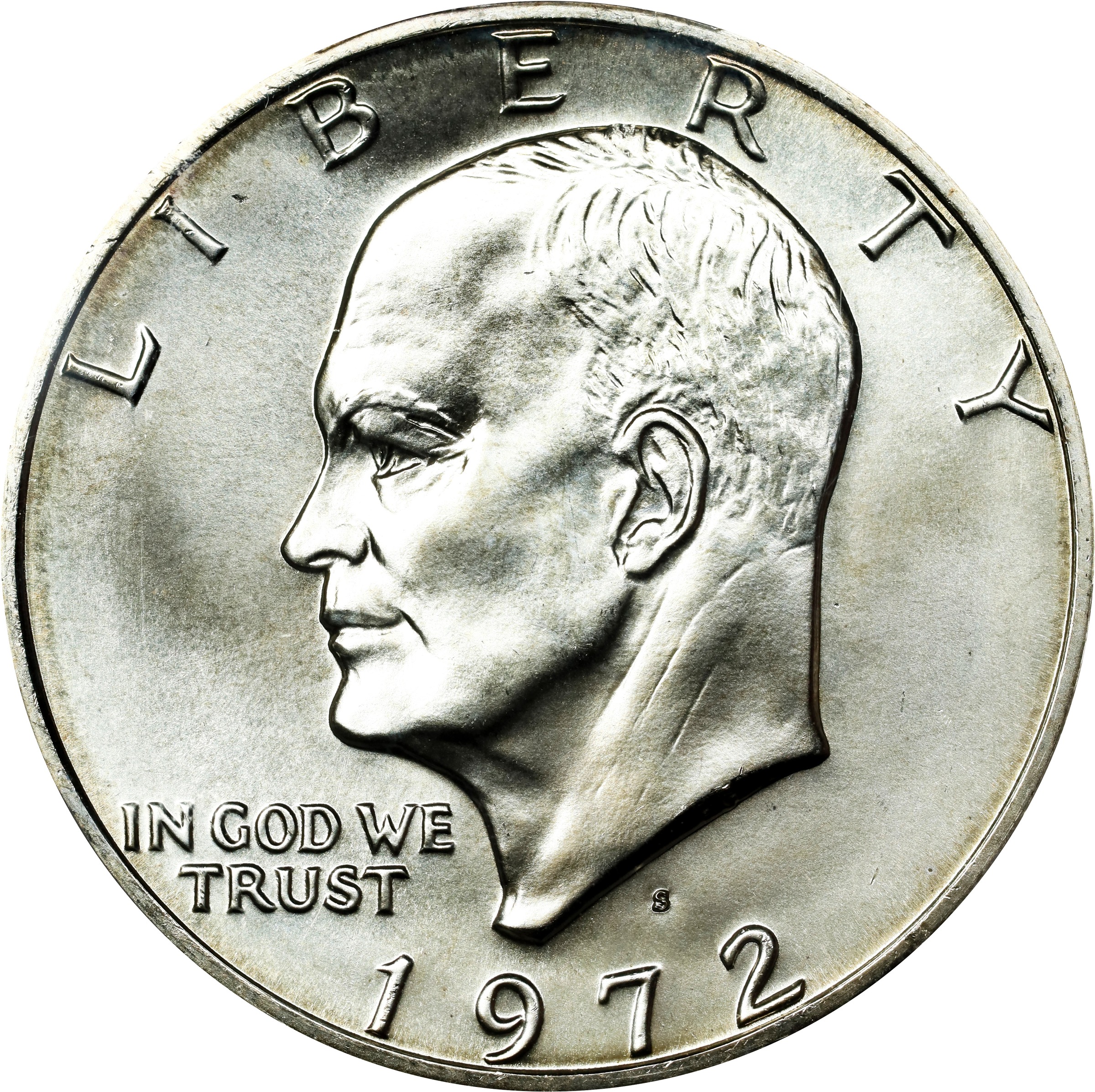 1972-S $1  Silver MS thumbnail 3