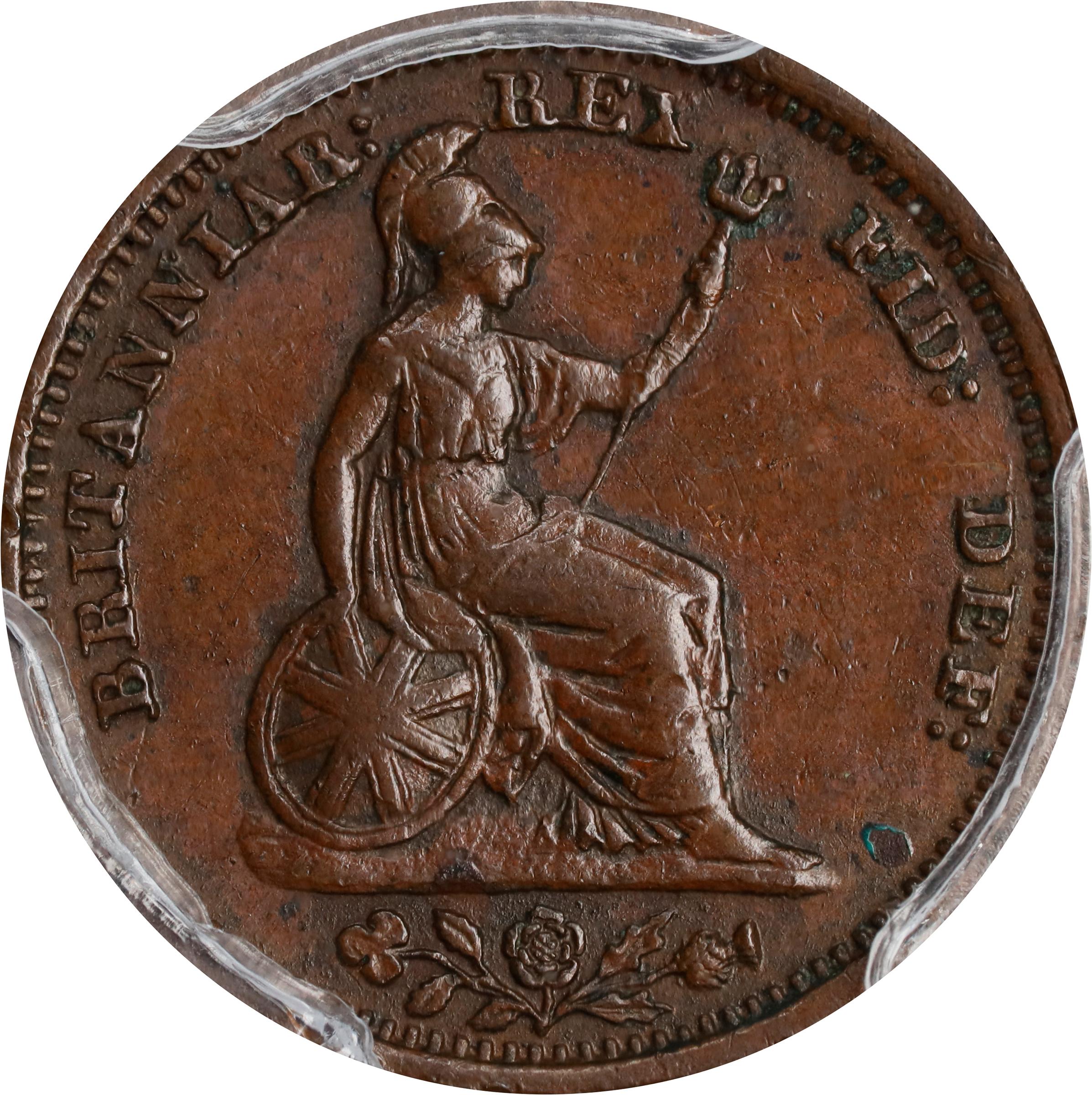 1868 1/2 Far Bronze PR BN thumbnail 6