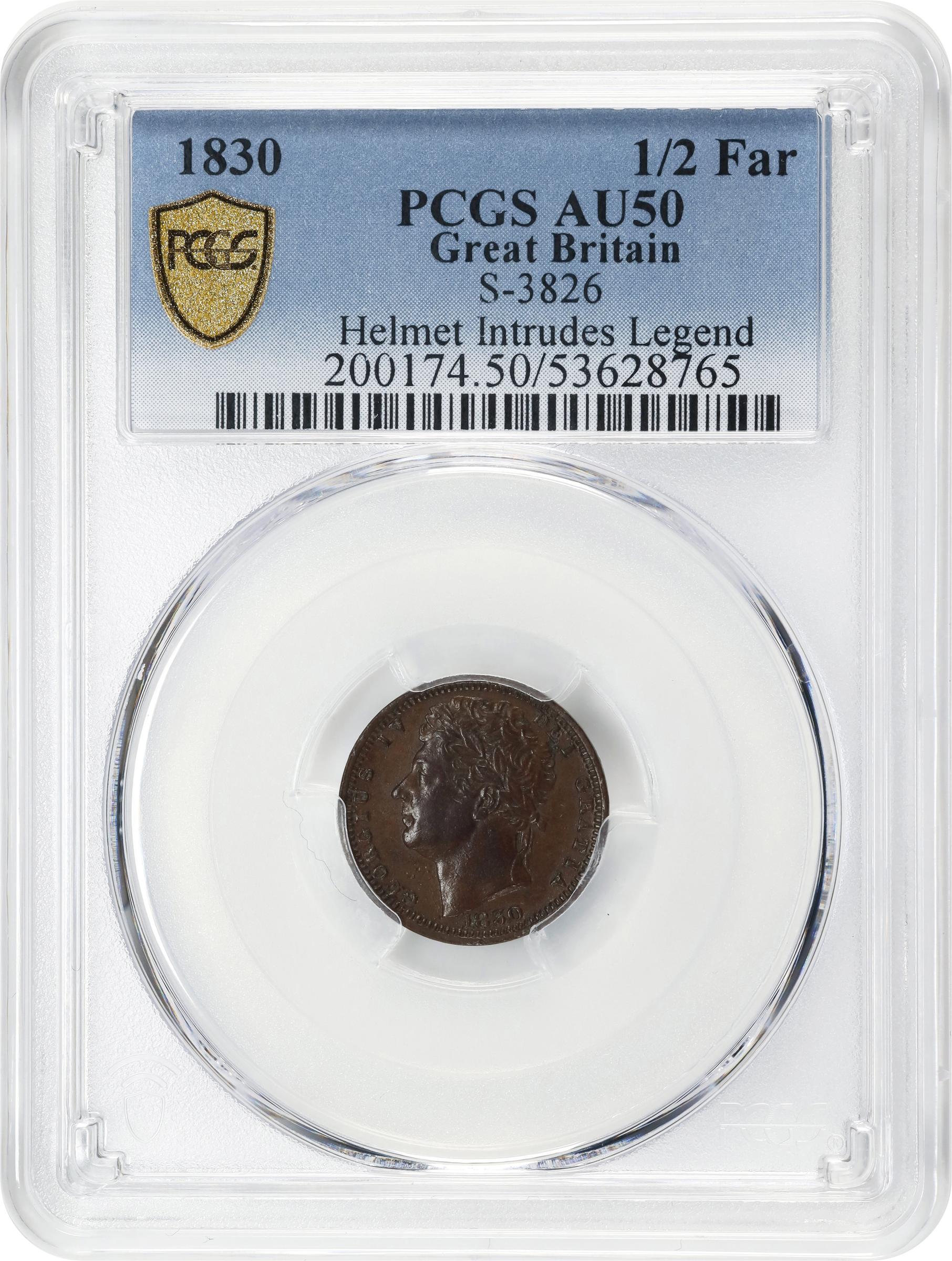 1868 1/2 Far Bronze PR BN thumbnail 12