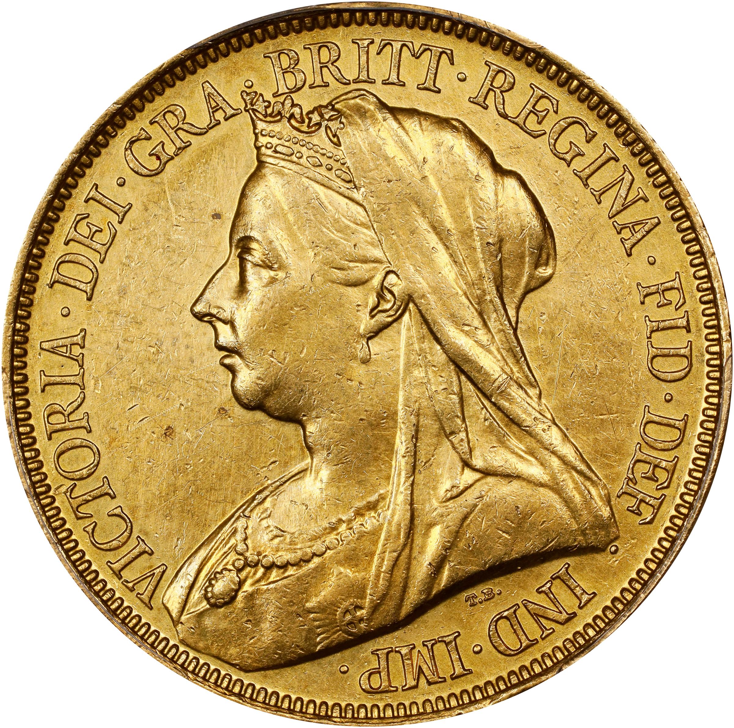 1893 G£5 MS (KM# 787                    ) thumbnail 2