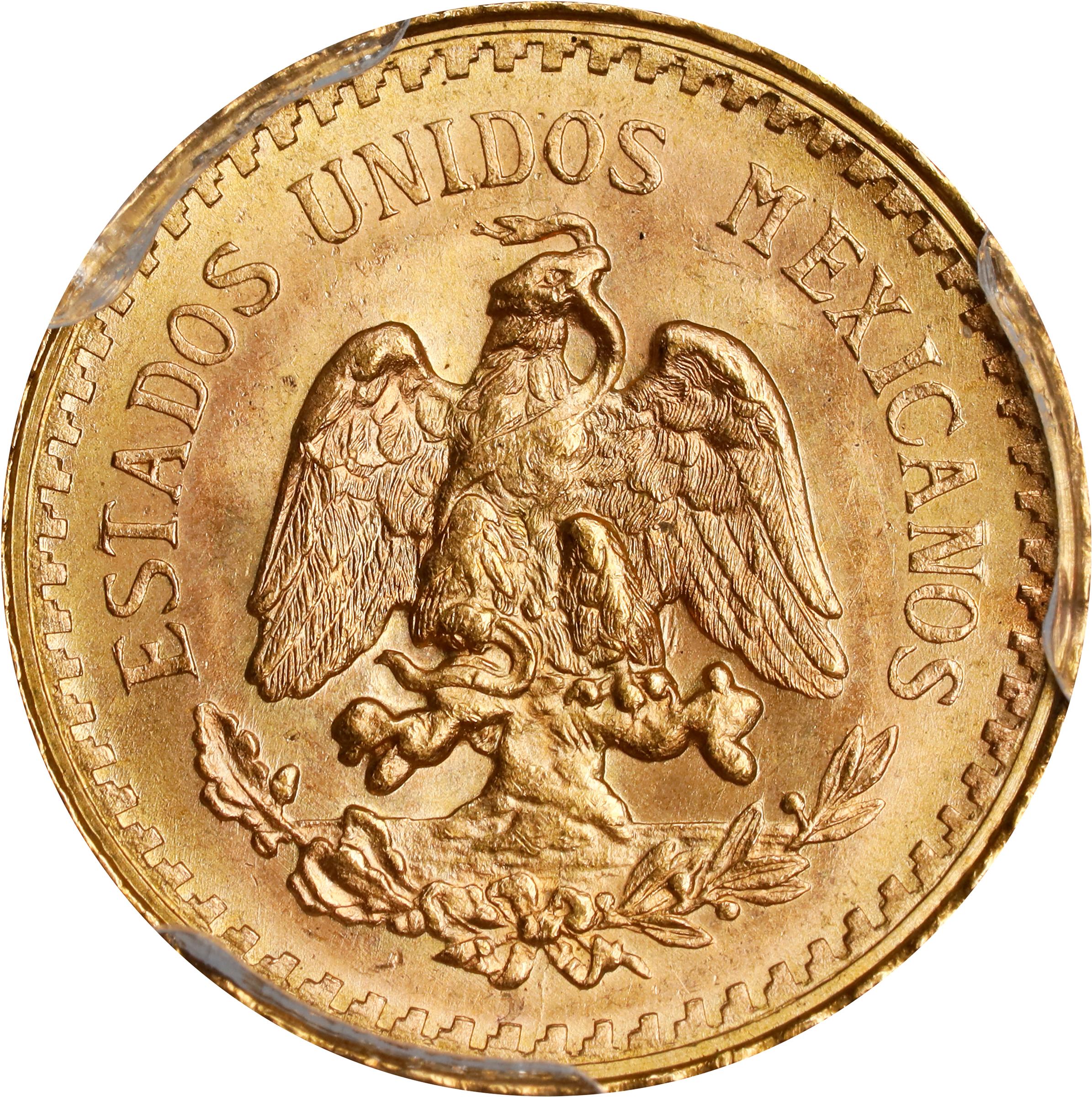1919-Mo 2 1/2P Type 1, Gold, KM-463 MS (KM-463) thumbnail 5