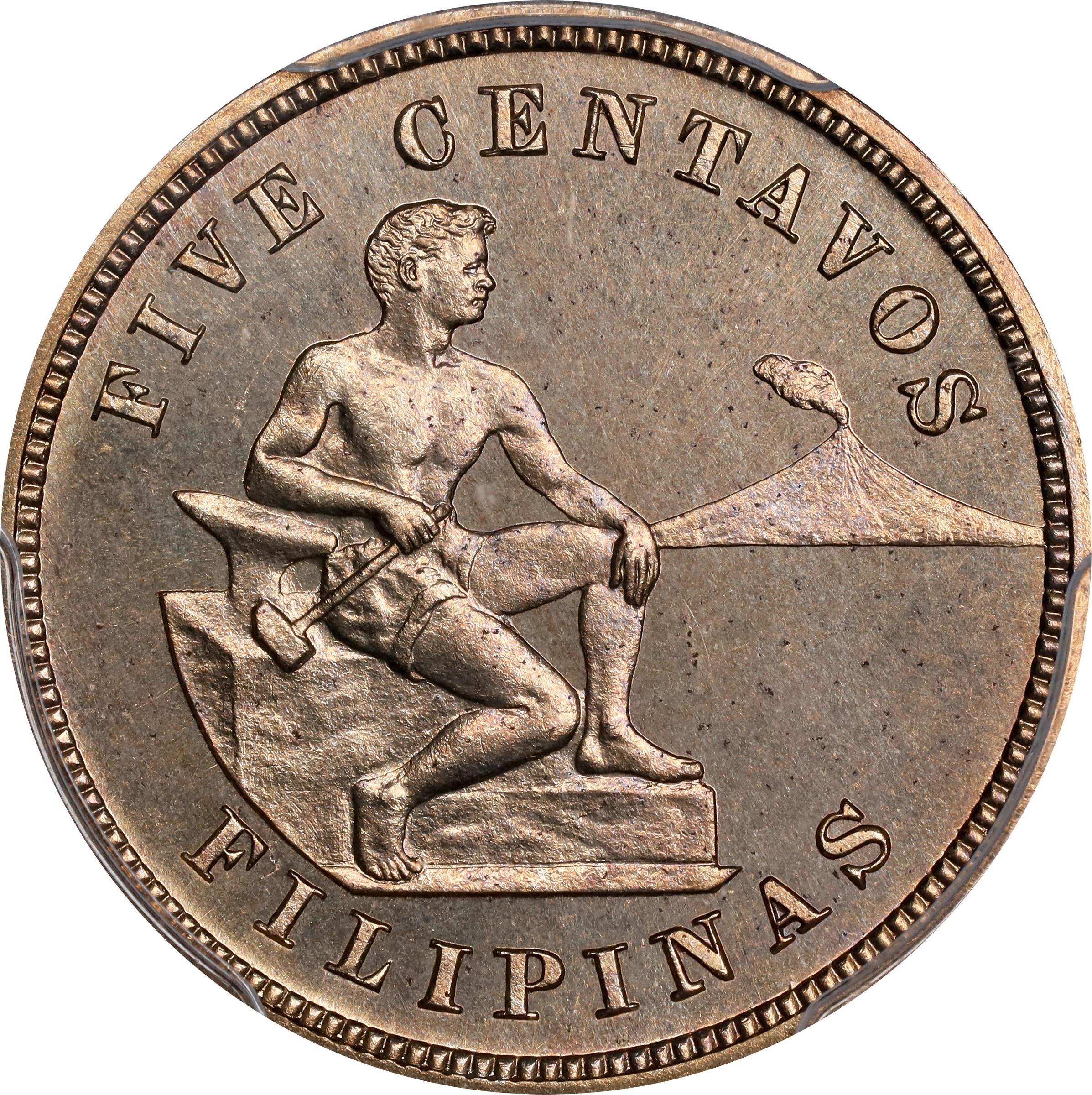 1904 5c U.S. Philippines PR thumbnail 2