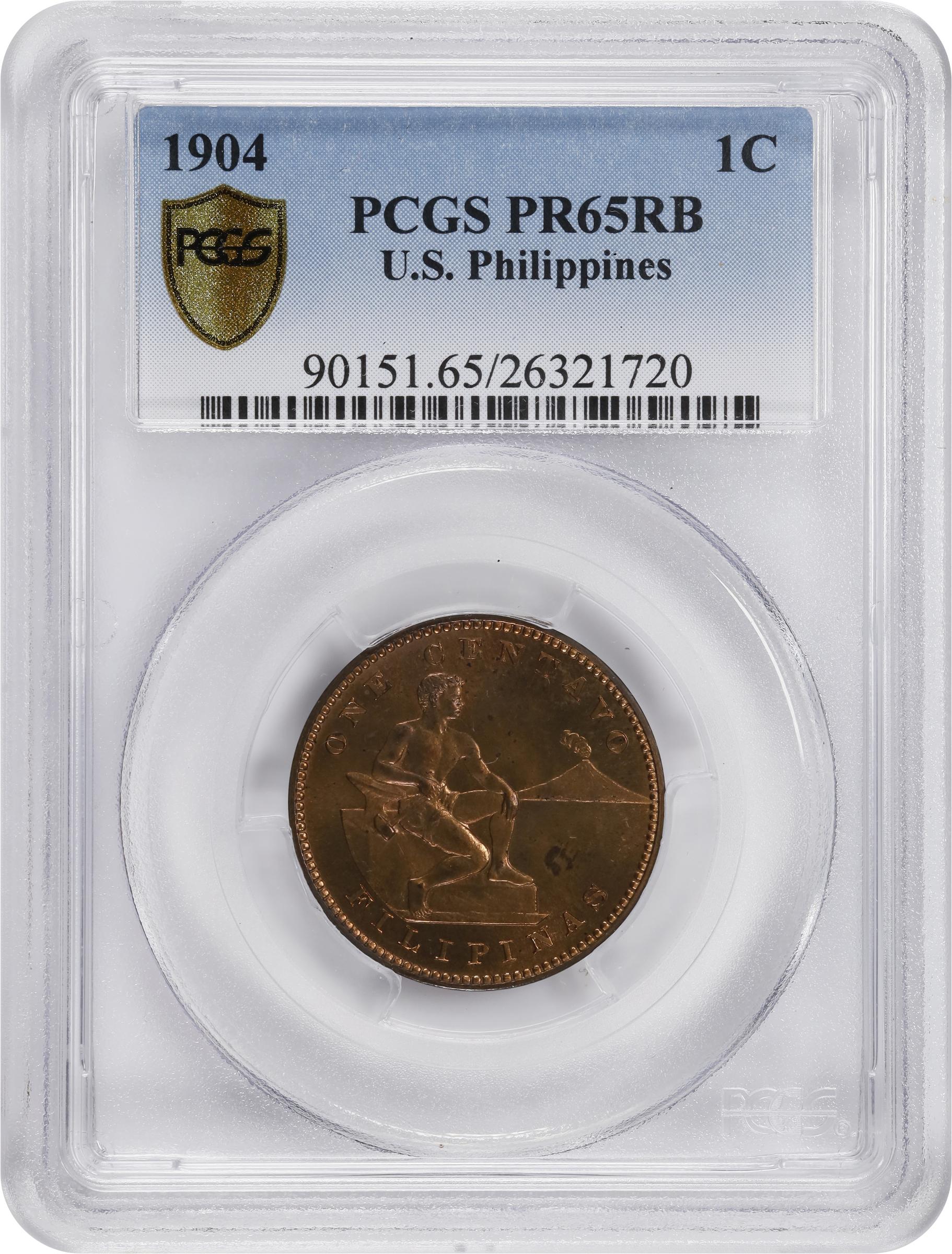 1904 1c U.S. Philippines PR RB thumbnail 10