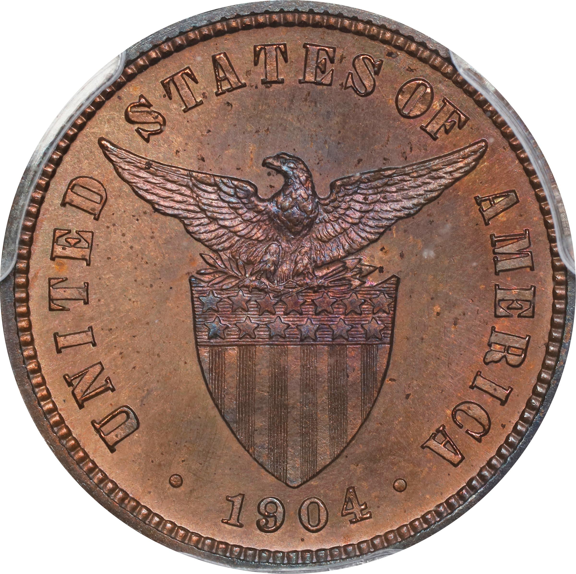 1904 1/2c U.S. Philippines PR RB thumbnail 4