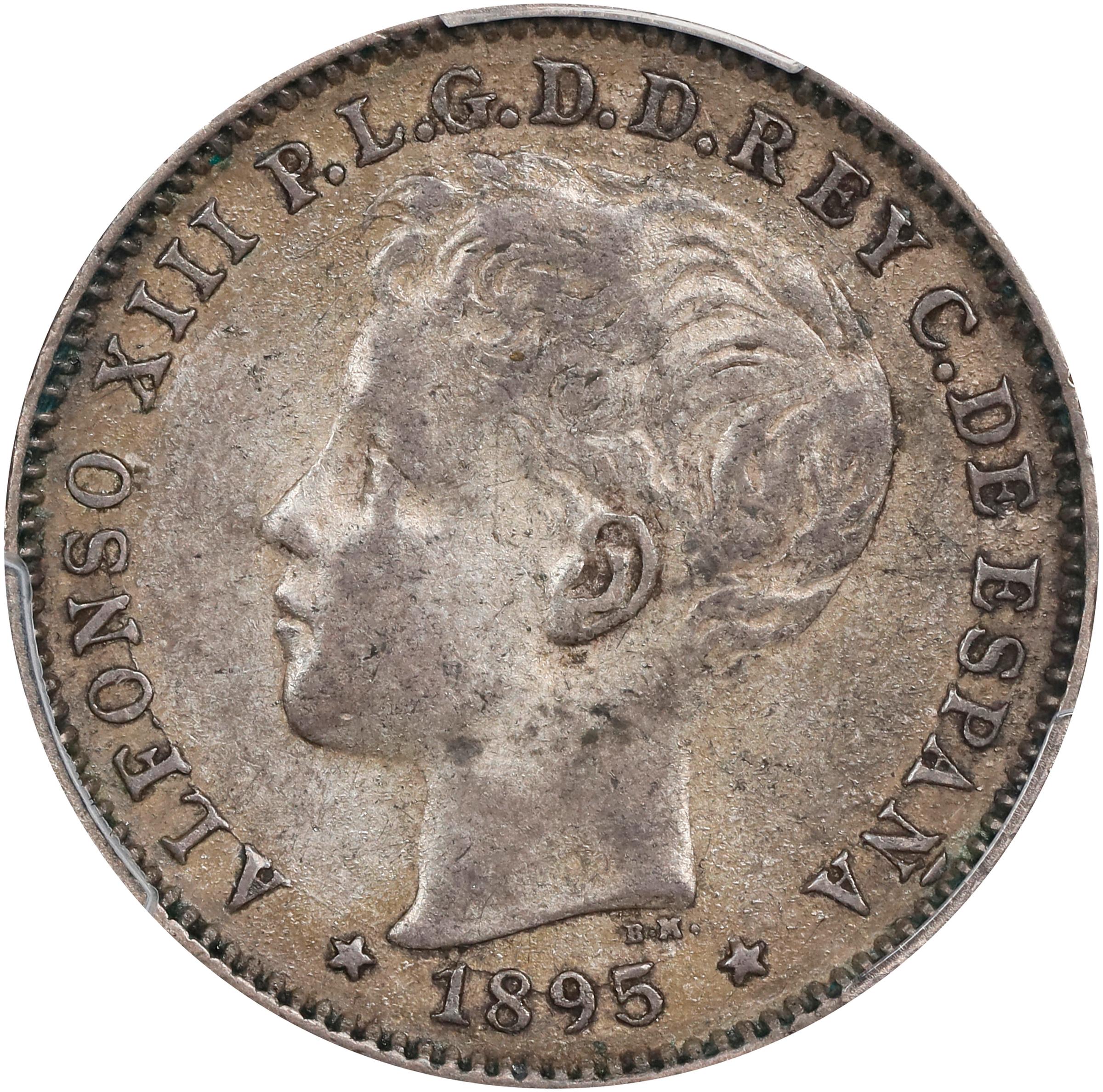 1890 P10c Puerto Rico, Pattern PR BN thumbnail 7
