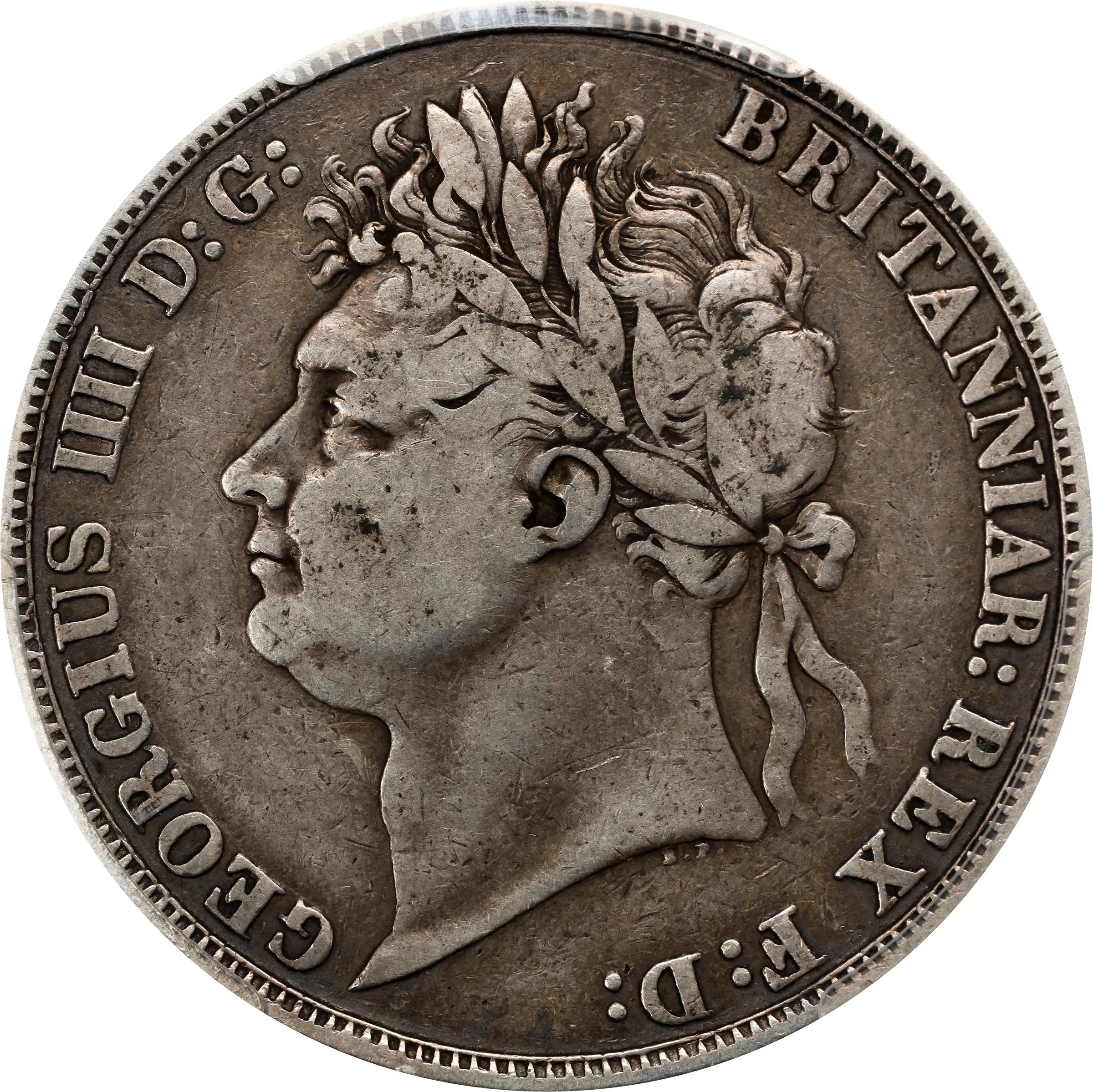 1821 Crown  Secundo              MS thumbnail 4