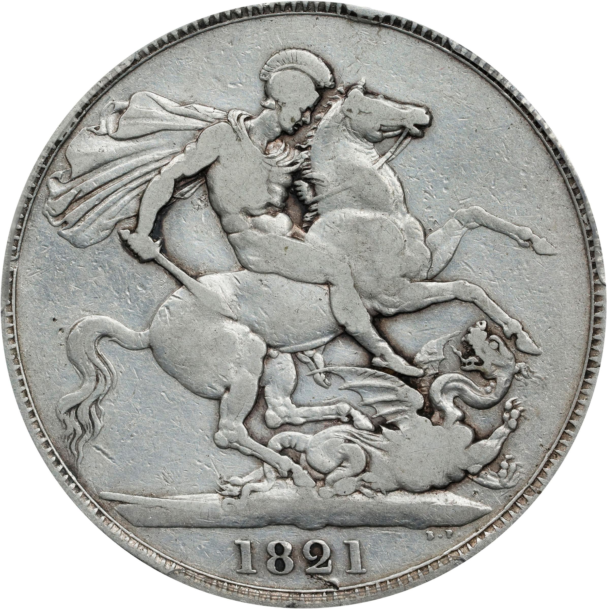 1821 Crown  Secundo              MS thumbnail 11