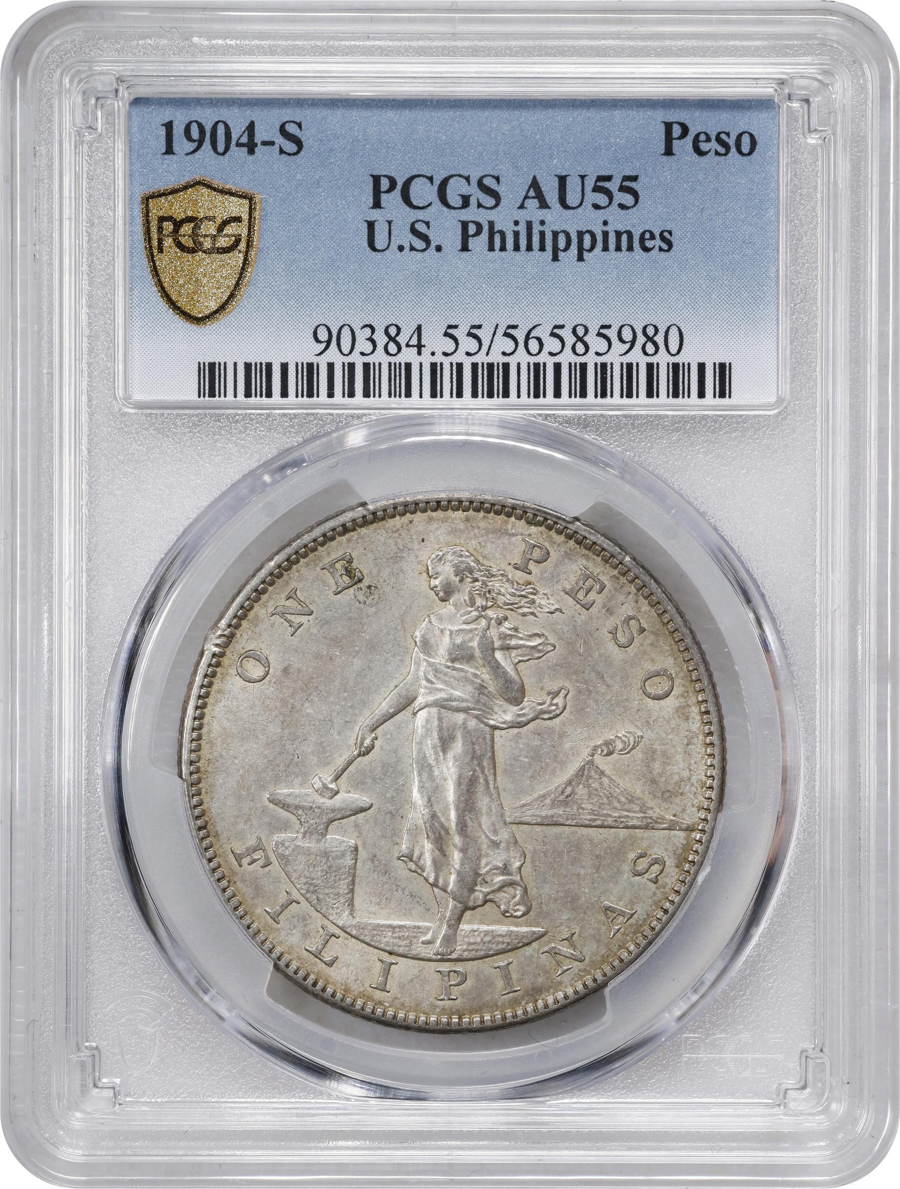 1904-S Peso U.S. Philippines MS thumbnail 13