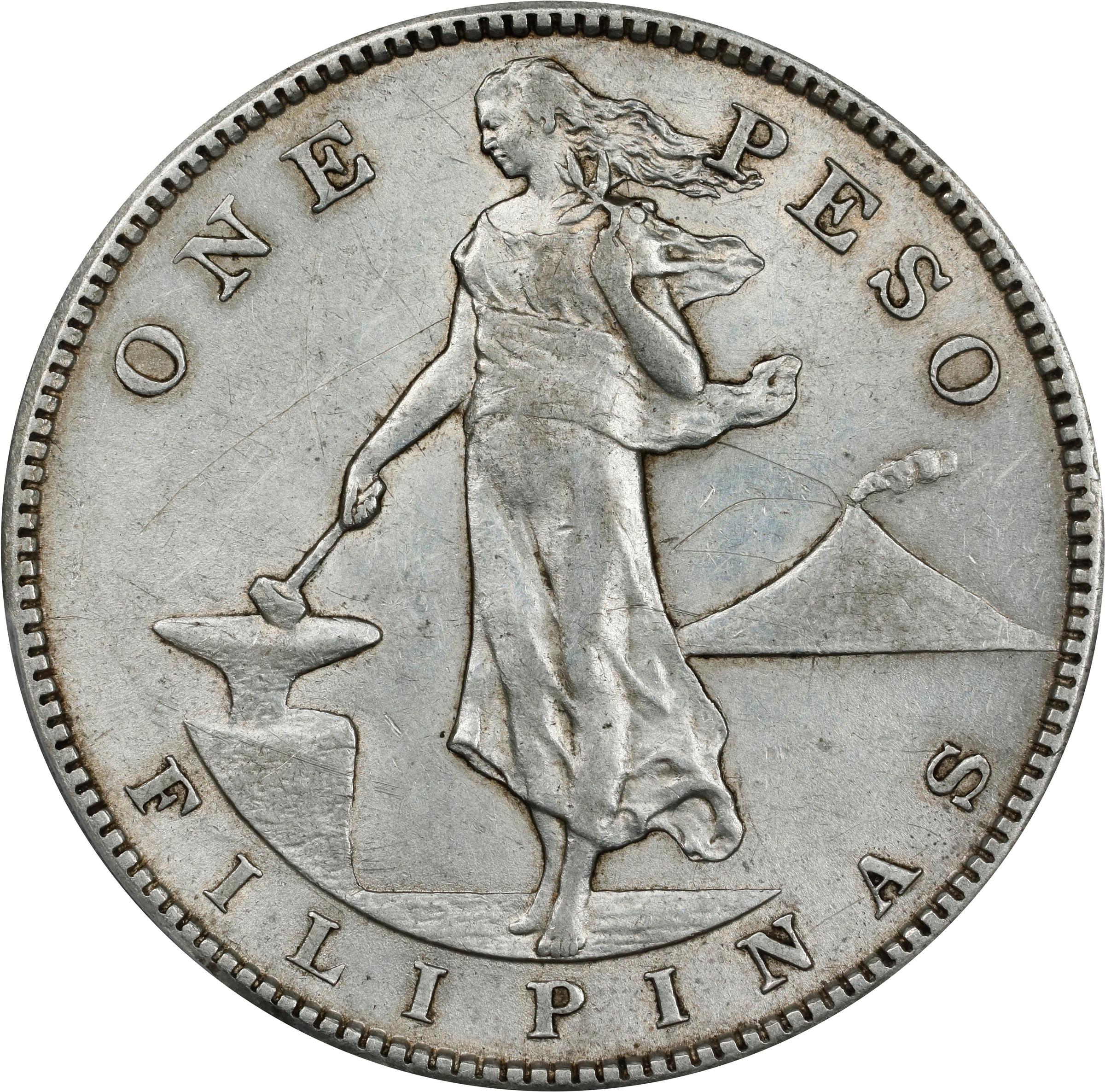 1911-S Peso U.S. Philippines MS thumbnail 5
