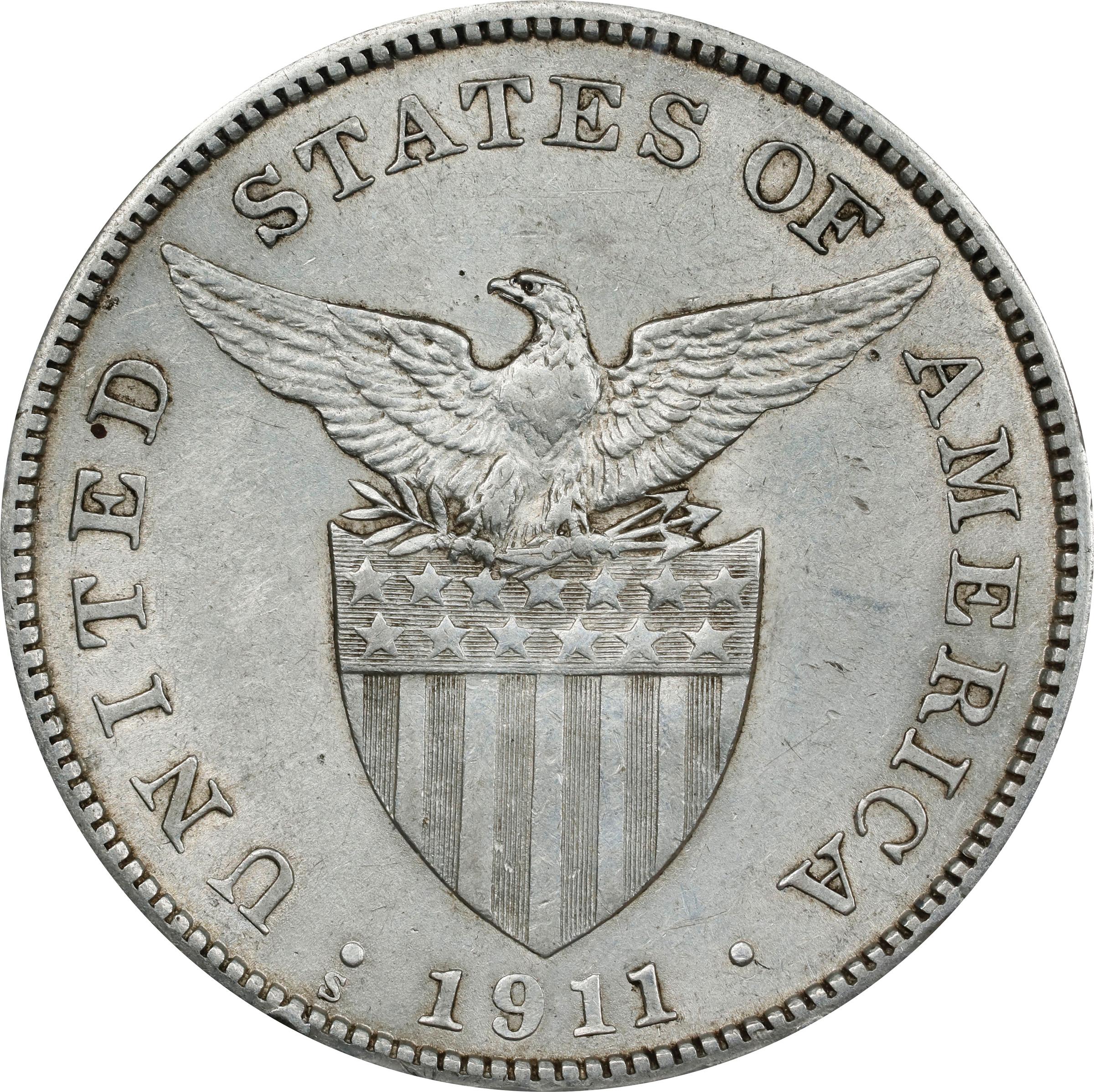1911-S Peso U.S. Philippines MS thumbnail 12