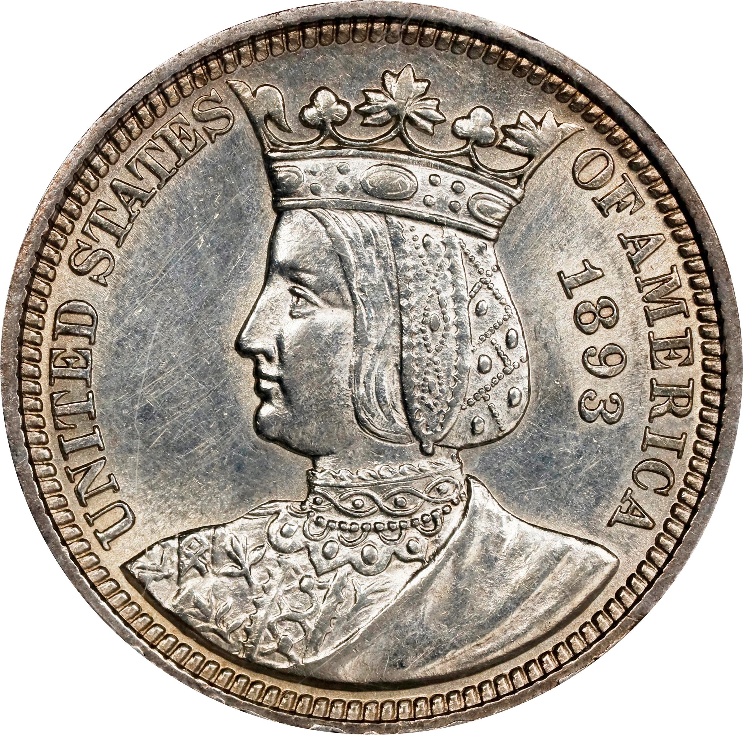 1893 25c Isabella MS thumbnail 4