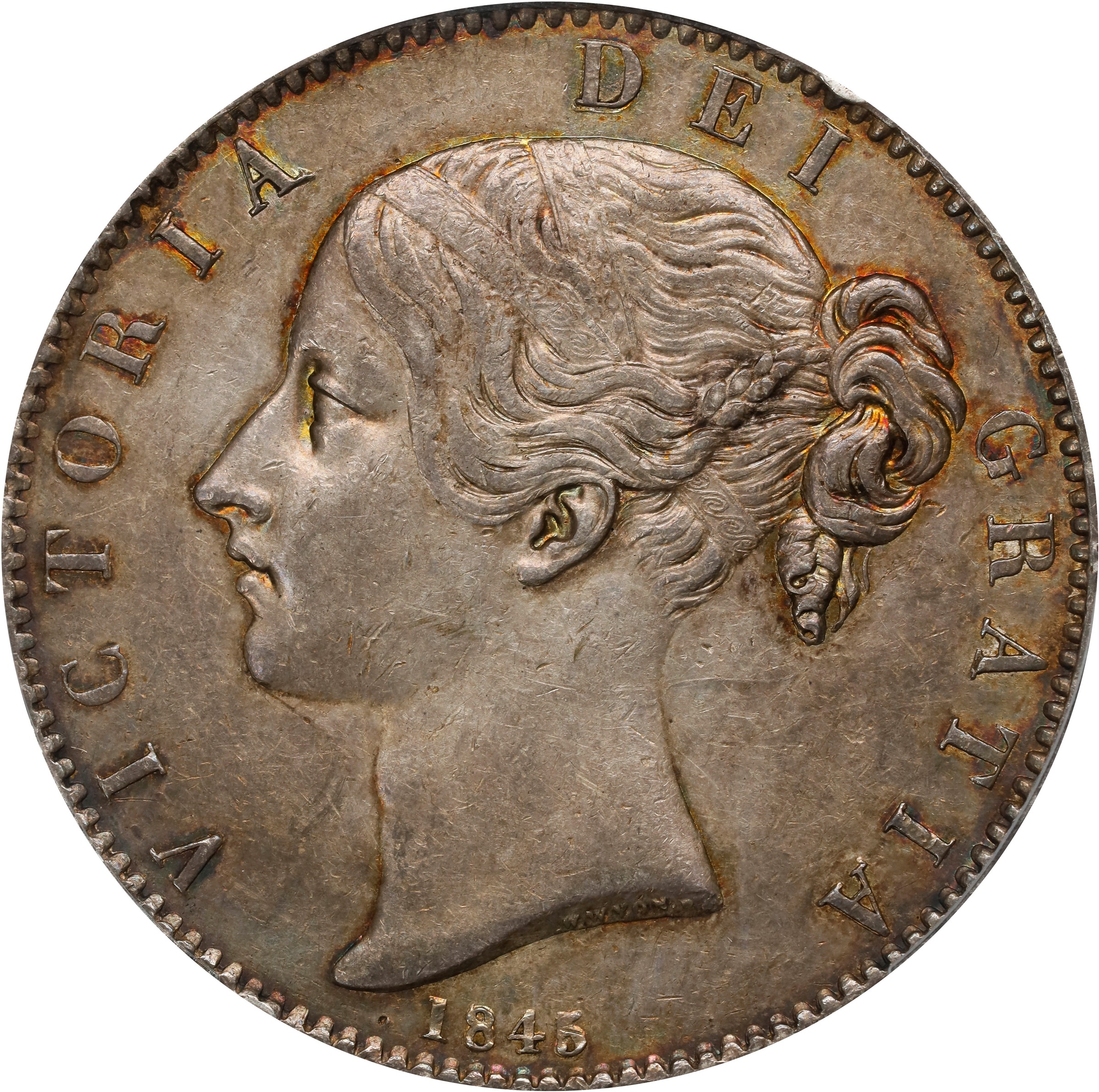 1845 Crown  MS thumbnail 4