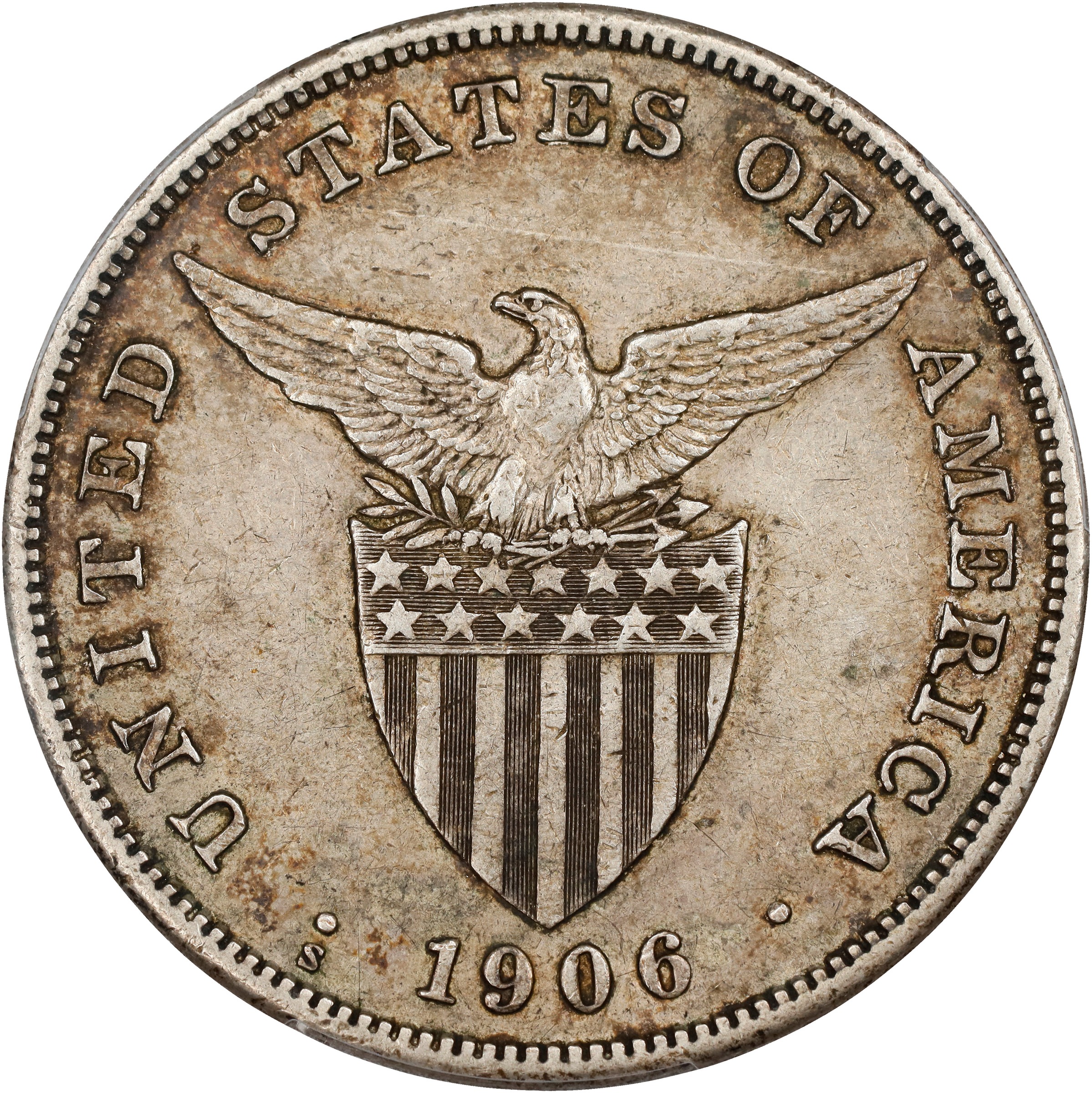 1906-S Peso U.S. Philippines MS thumbnail 6