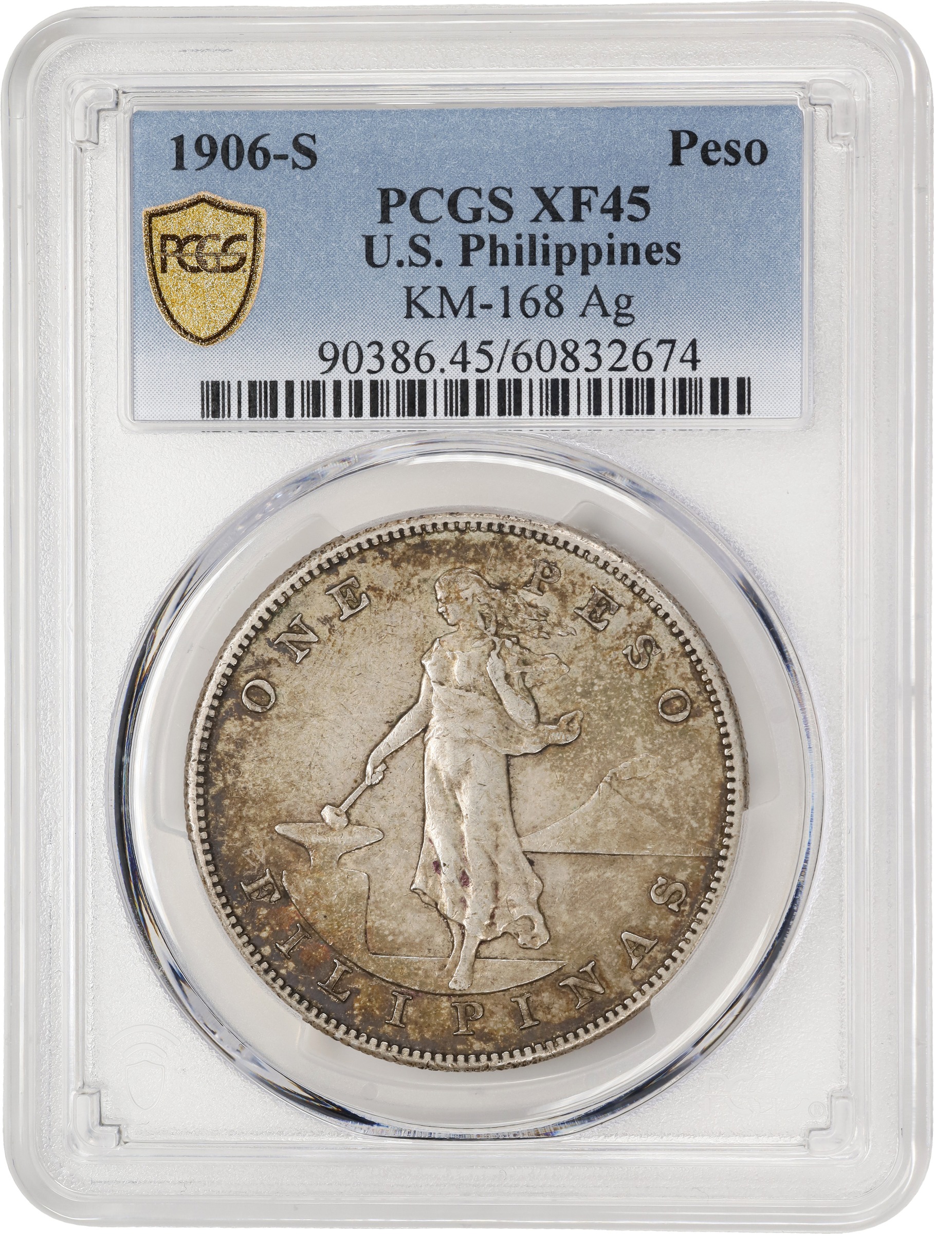 1906-S Peso U.S. Philippines MS thumbnail 12