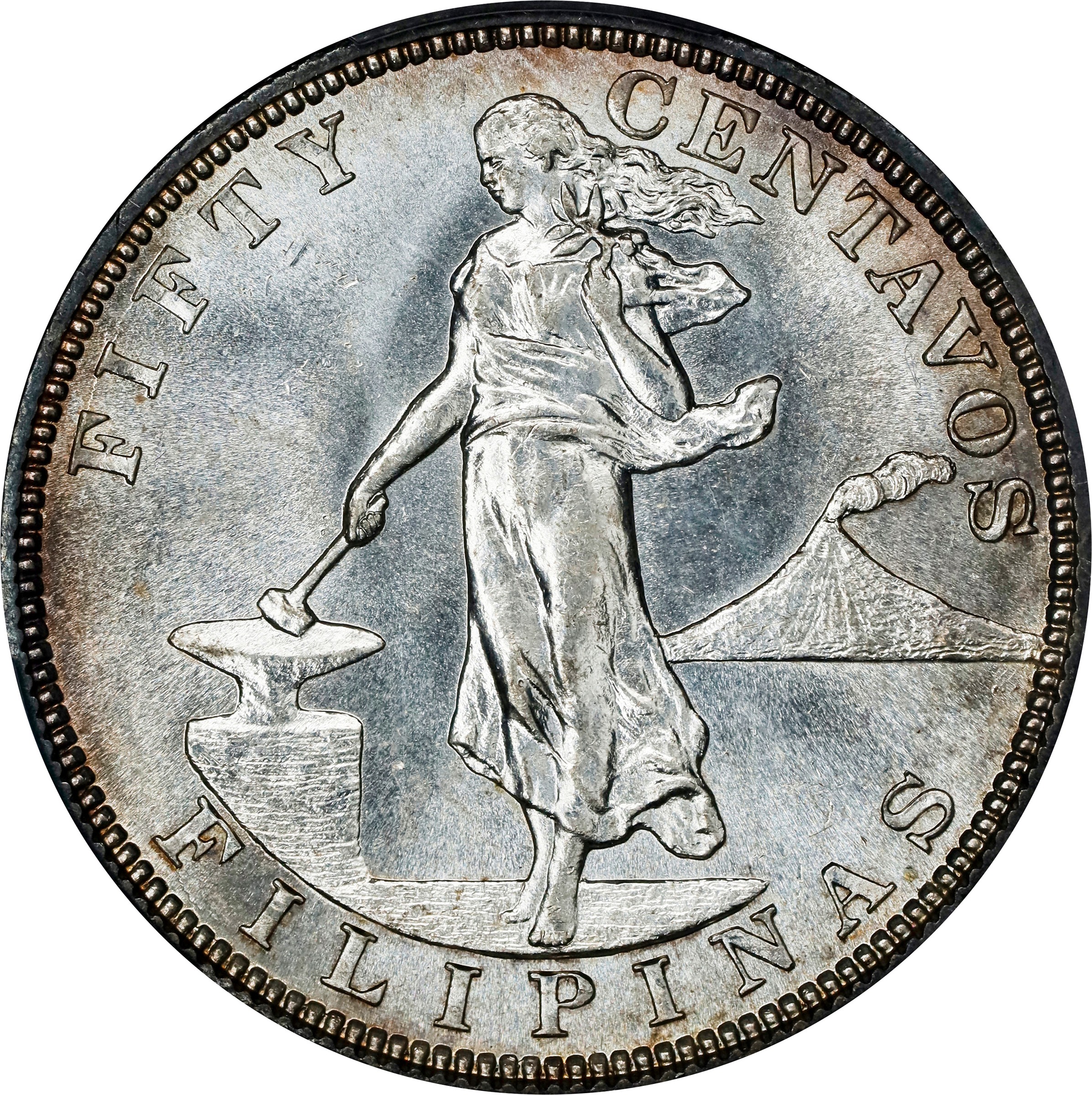 U.S. Philippines 50c 1907-1921 MS [Type] thumbnail 15