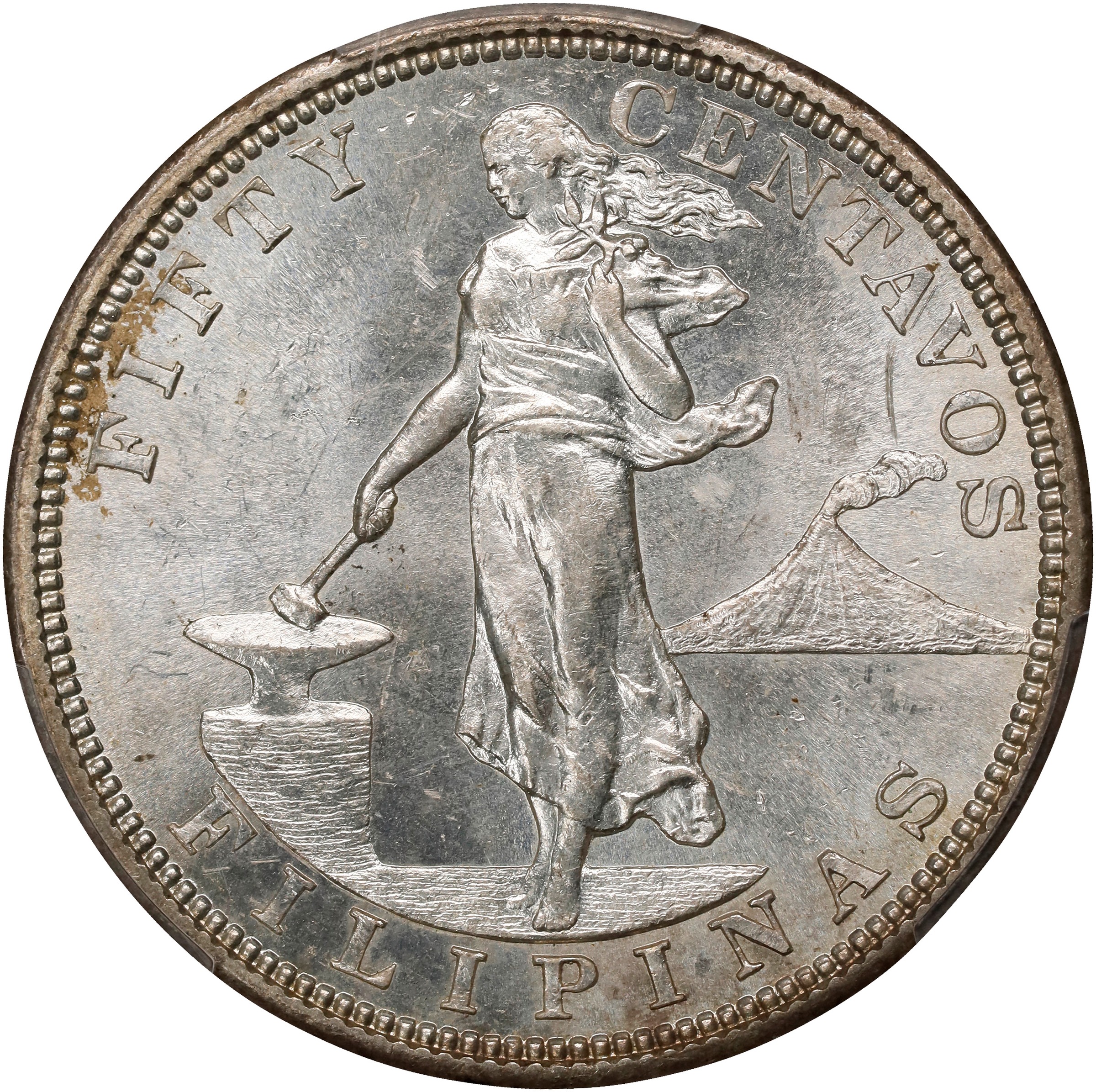 U.S. Philippines 50c 1907-1921 MS [Type] thumbnail 16