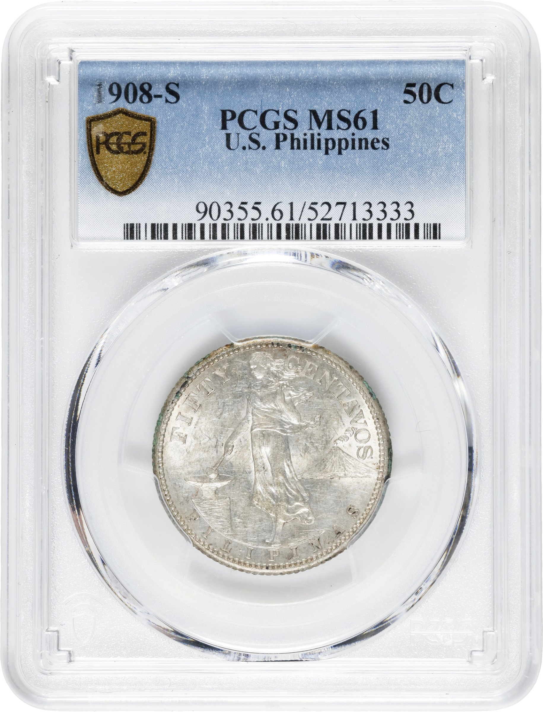 1908-S 50c U.S. Philippines MS thumbnail 15