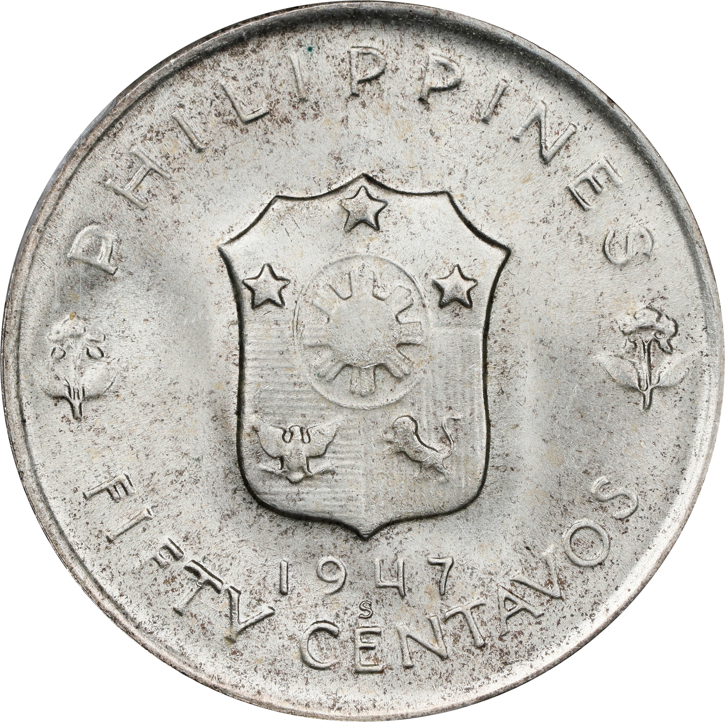 1947-S 50c U.S. Philippines, MacArthur MS thumbnail 18