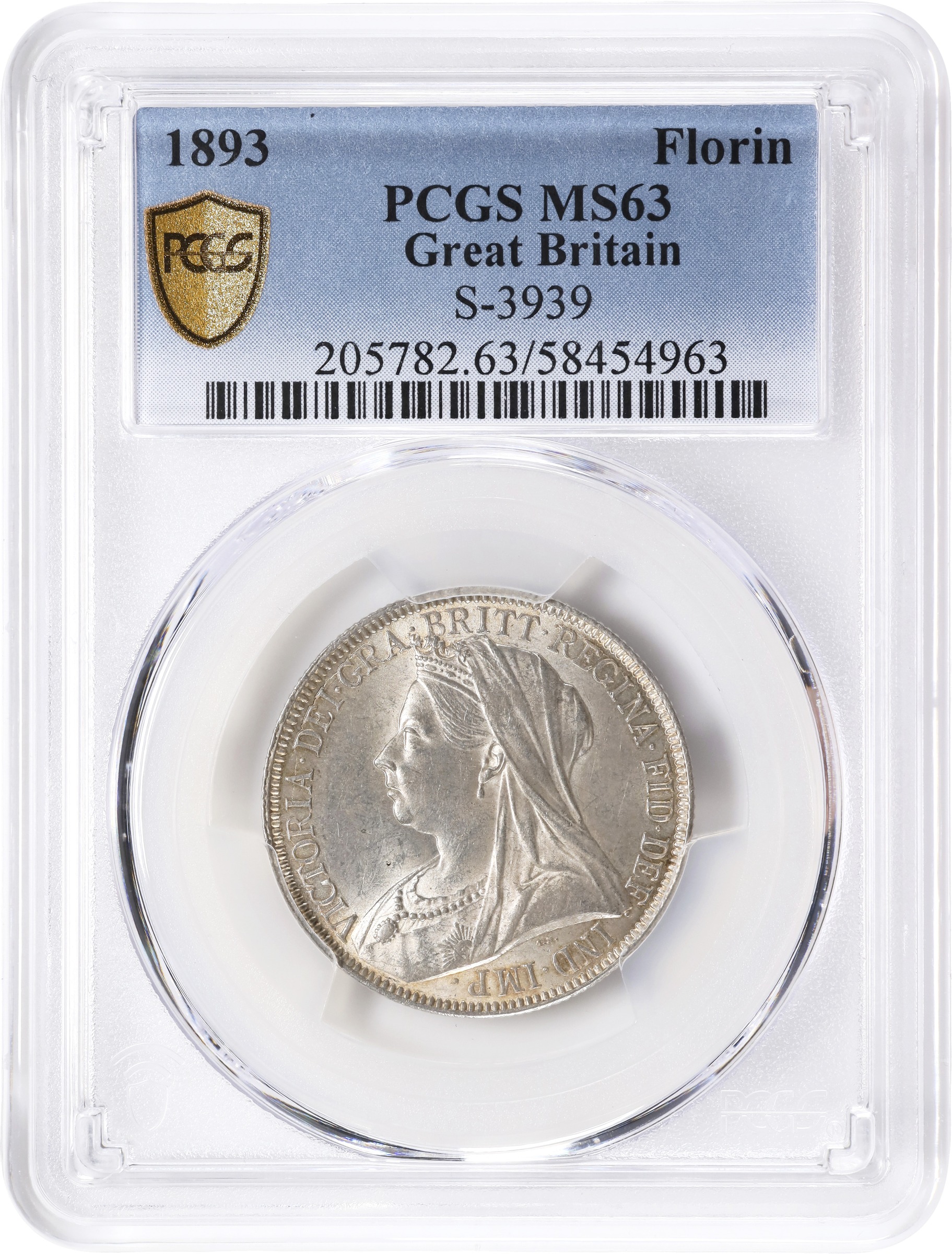 1893 Florin MS thumbnail 5