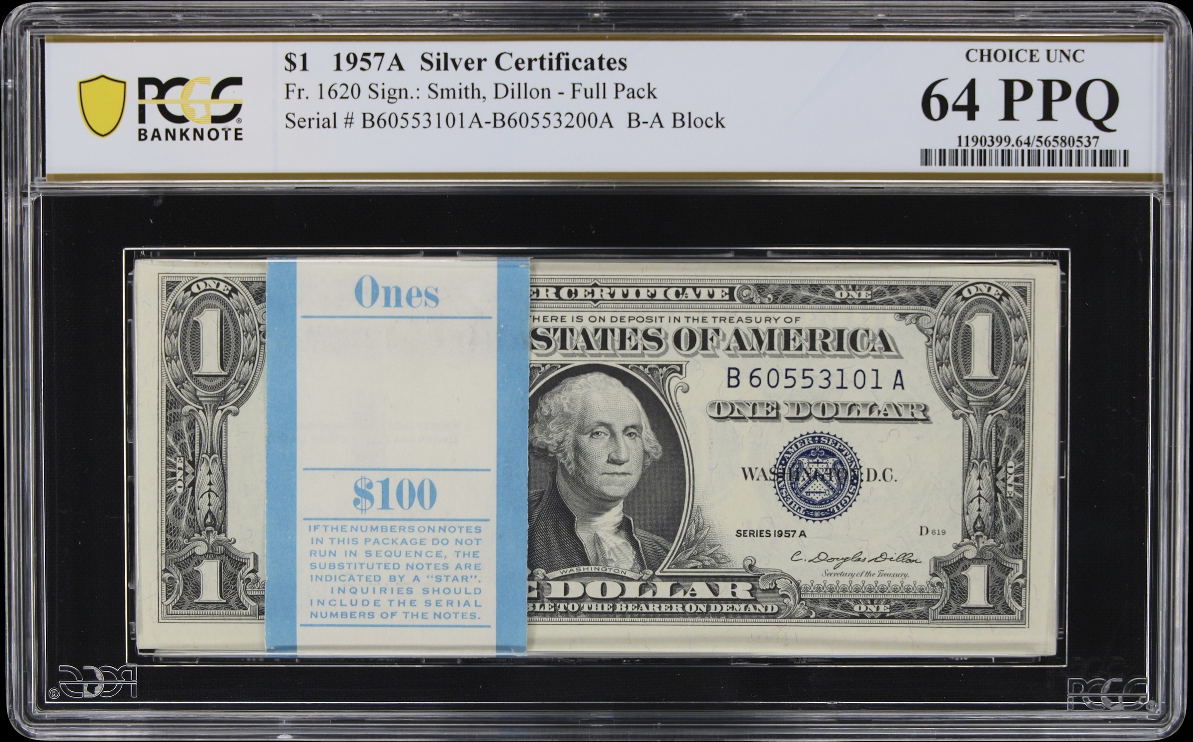 1957A $1  (Fr. 1620) thumbnail 8
