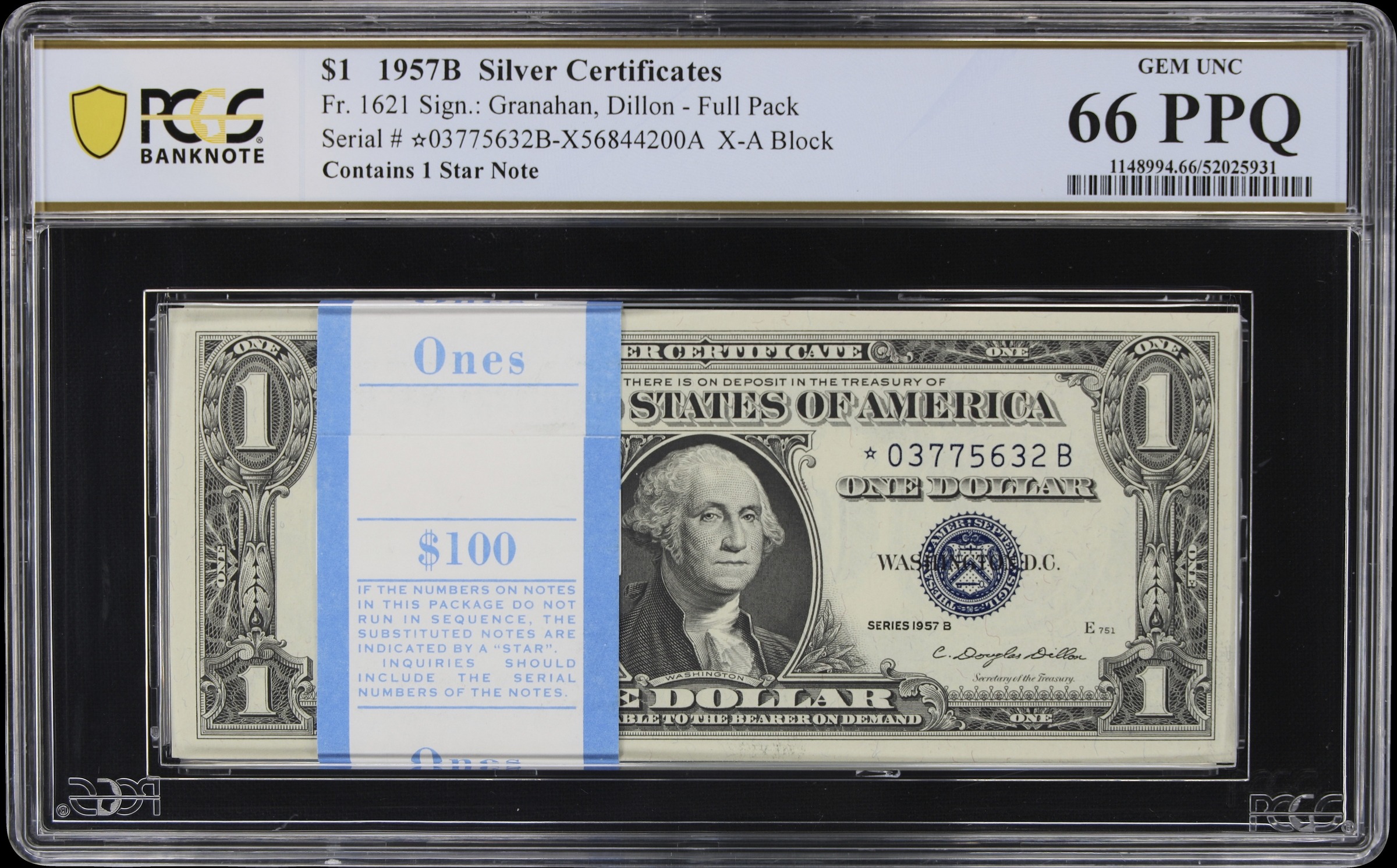 1957B $1  (Fr. 1621) thumbnail 13