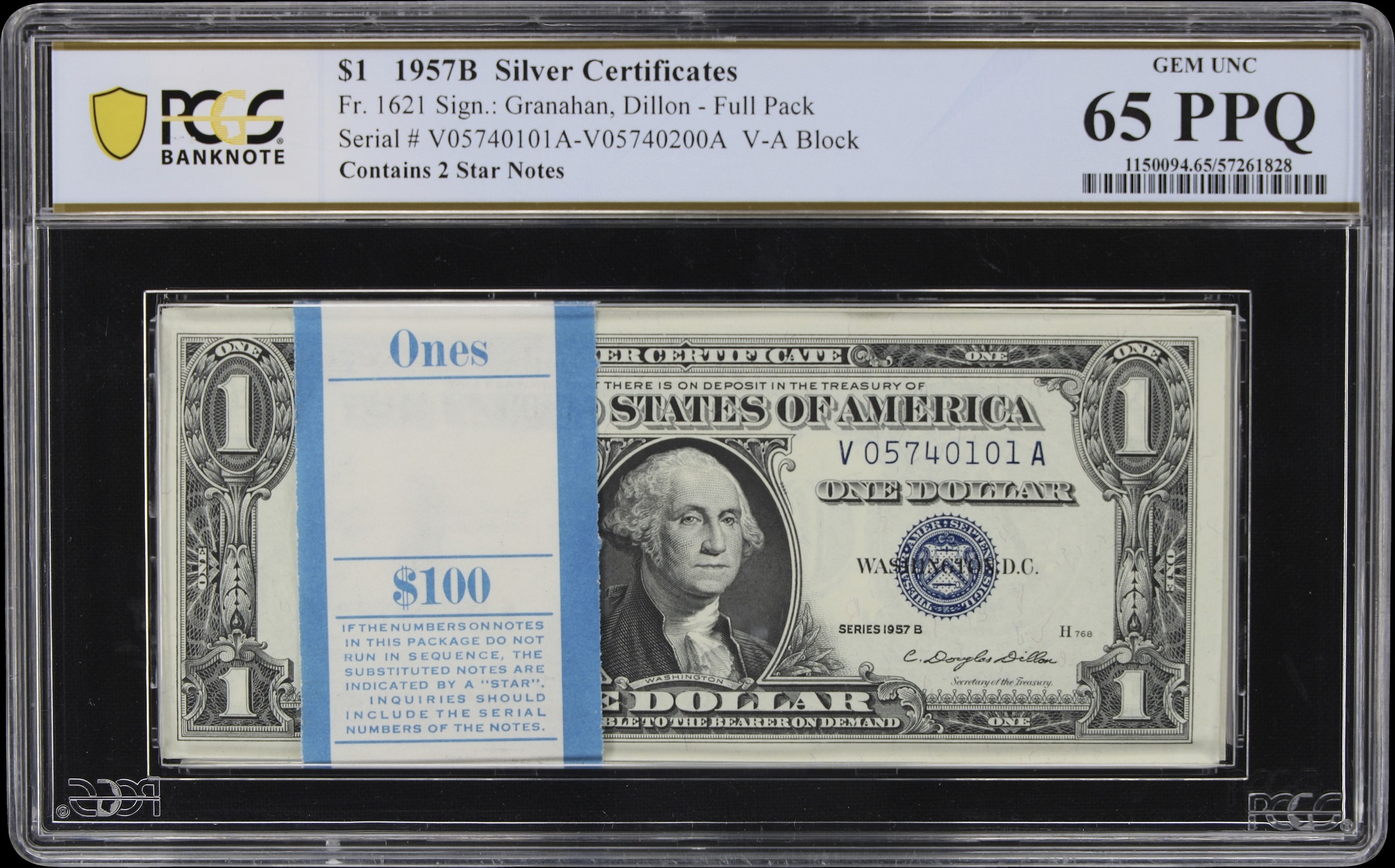 1957B $1  (Fr. 1621) thumbnail 14