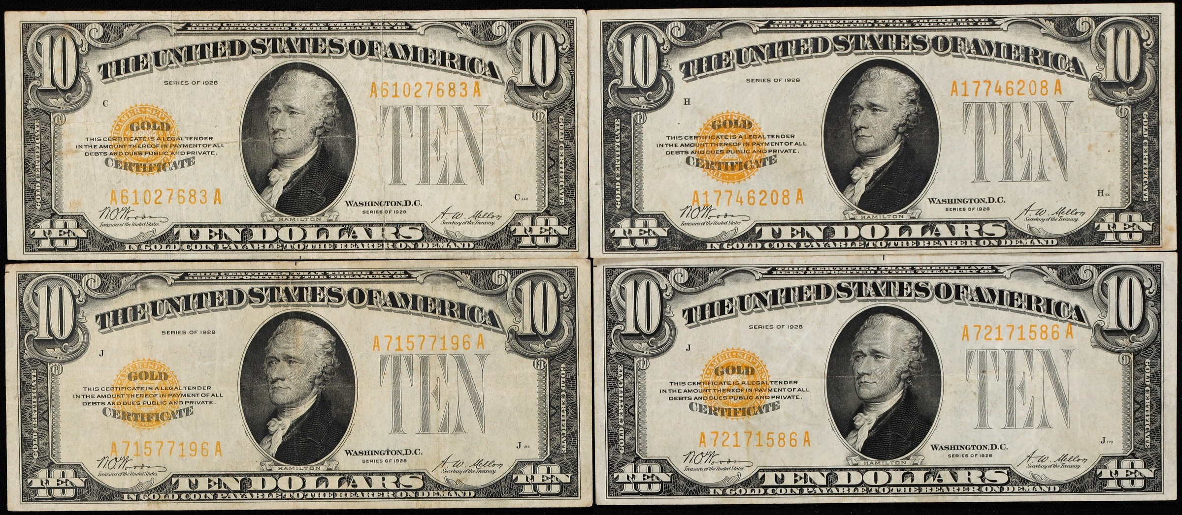 1928 $10  (Fr. 2400) thumbnail 11