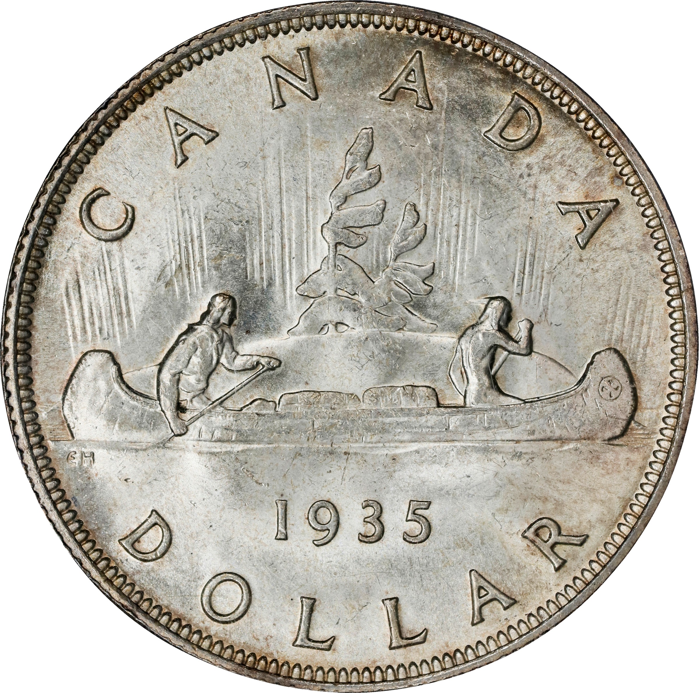 1935 S$1  MS (KM-36) MS64 thumbnail 4