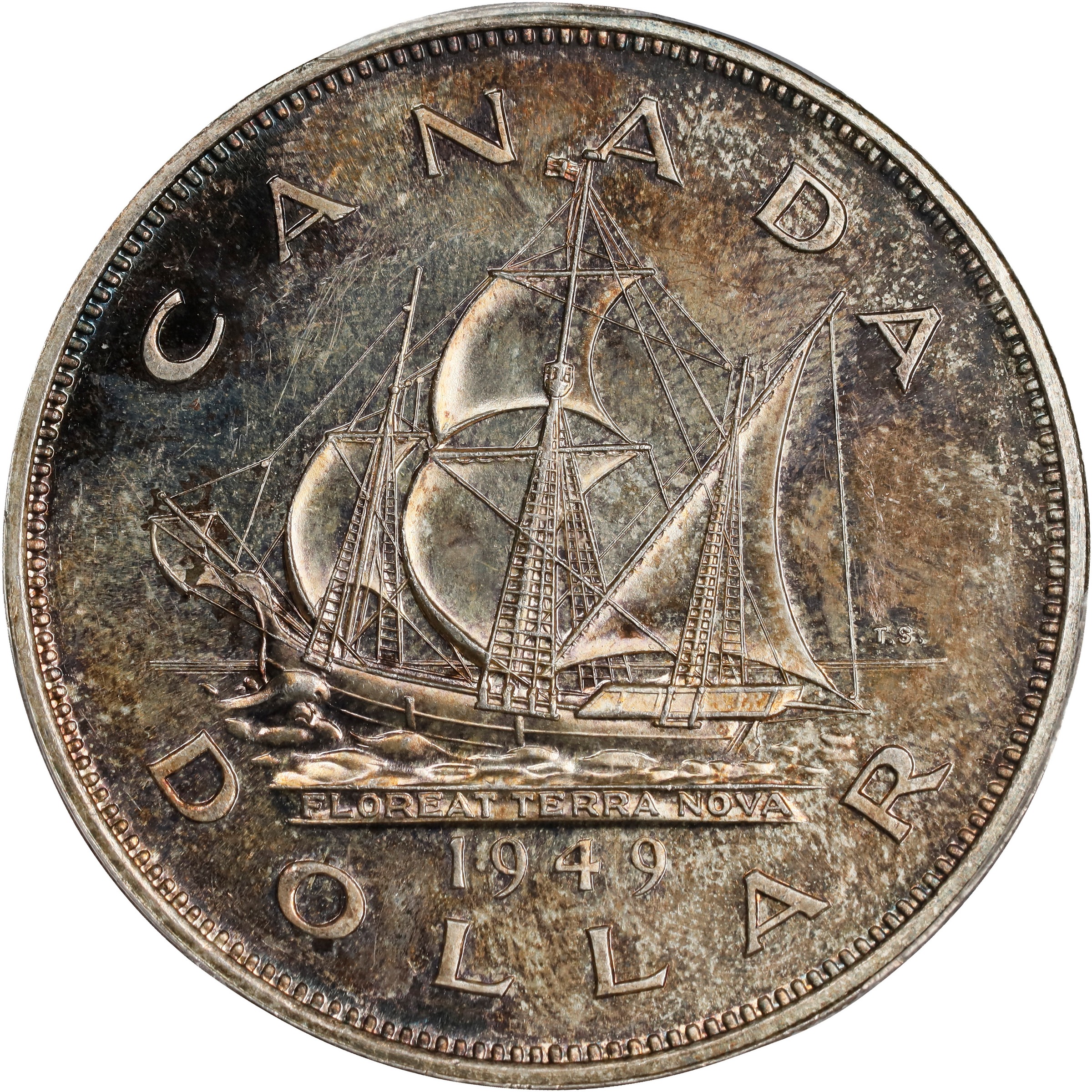 1949 S$1 Newfoundland MS (KM-37) thumbnail 11