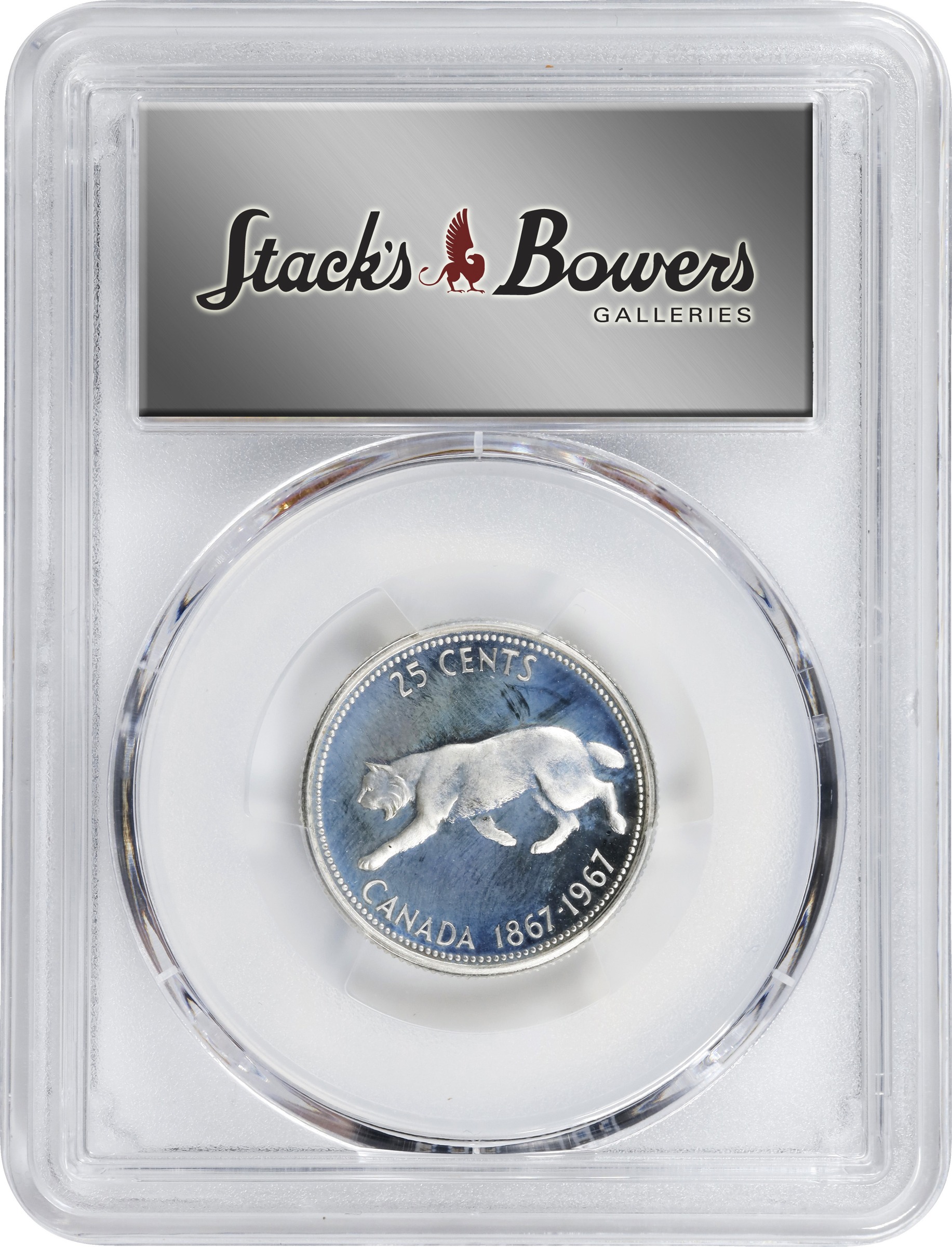 1867-1967 10c Mackeral, 80% Silver PL DCAM thumbnail 8