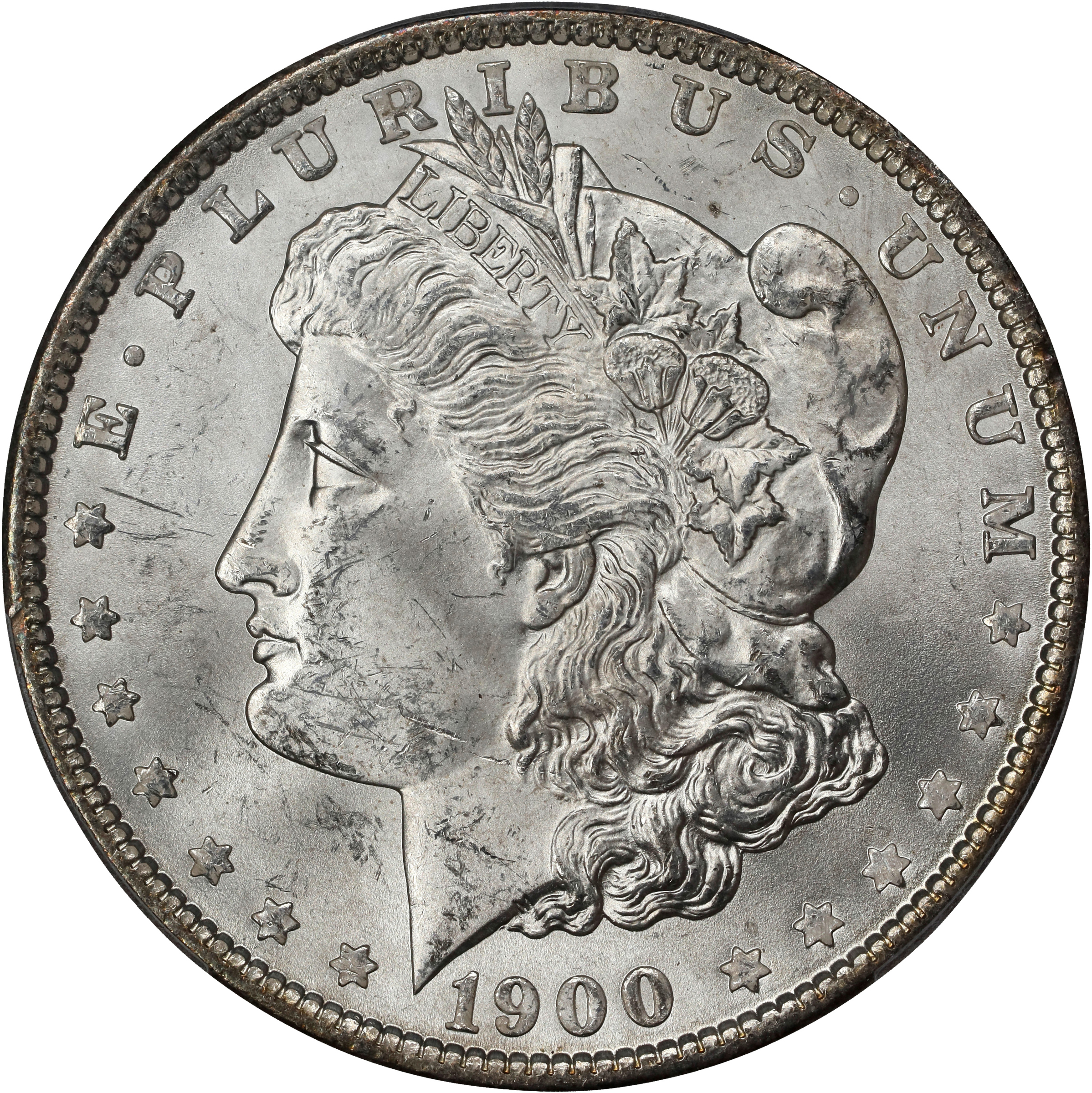 1900 $1  Doubled 1-0, VAM-13 MS thumbnail 3