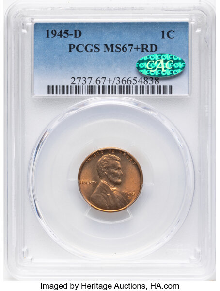 1945-D 1c MS RD thumbnail 4