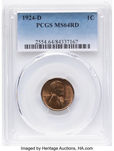 1924-D 1c MS RD thumbnail 3