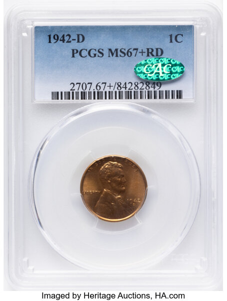 1942-D 1c MS RD thumbnail 3