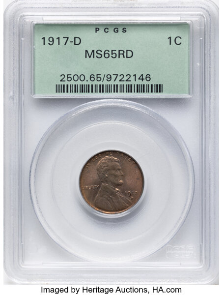 1917-D 1c MS RD thumbnail 3