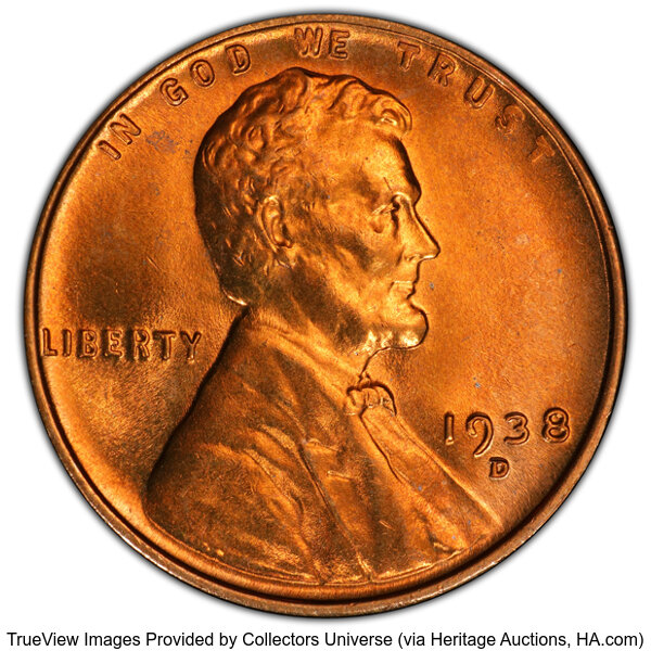 1938-D 1c MS RD thumbnail 3